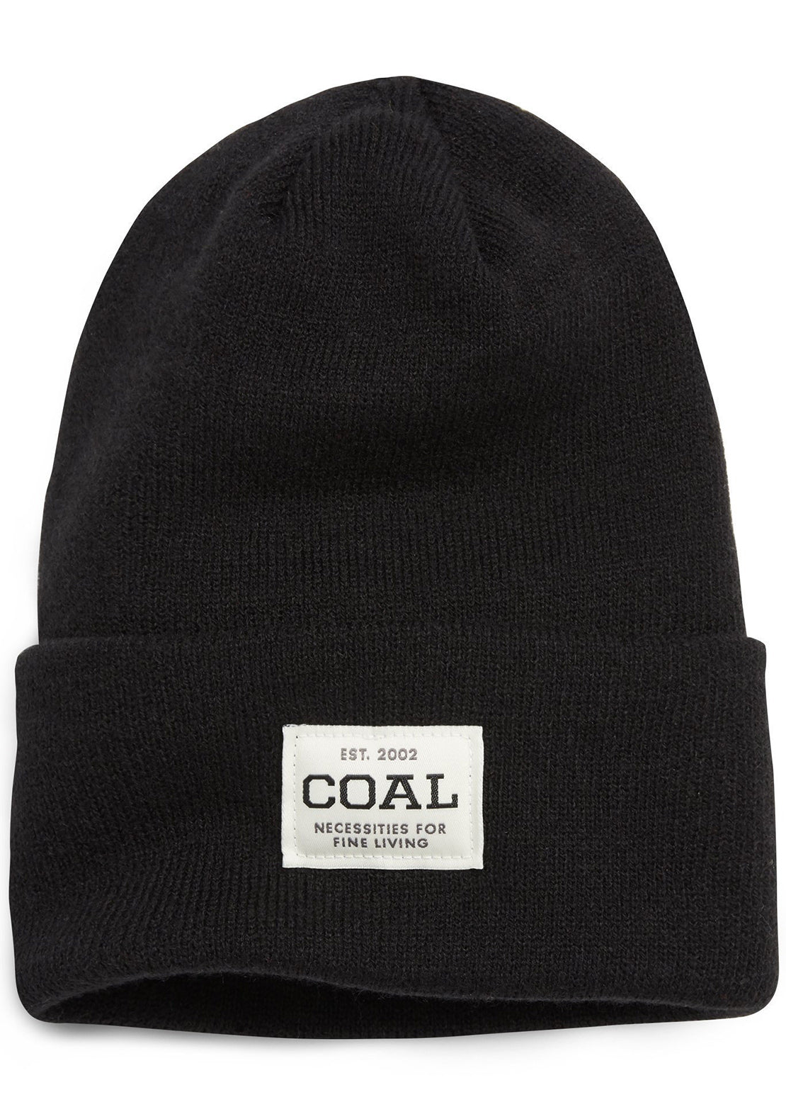Coal The Uniform Beanie Solid Black