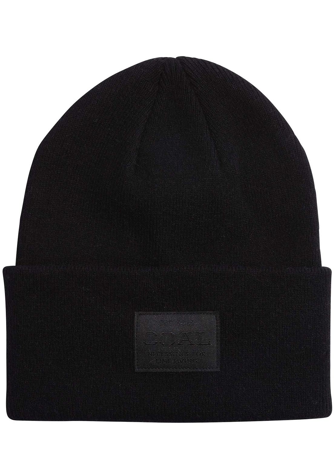 Coal The Uniform Cashmere Beanie Black