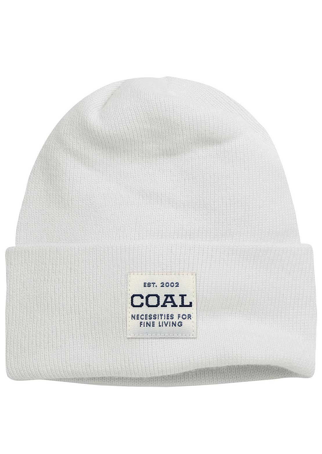 Coal The Uniform Mid Beanie White