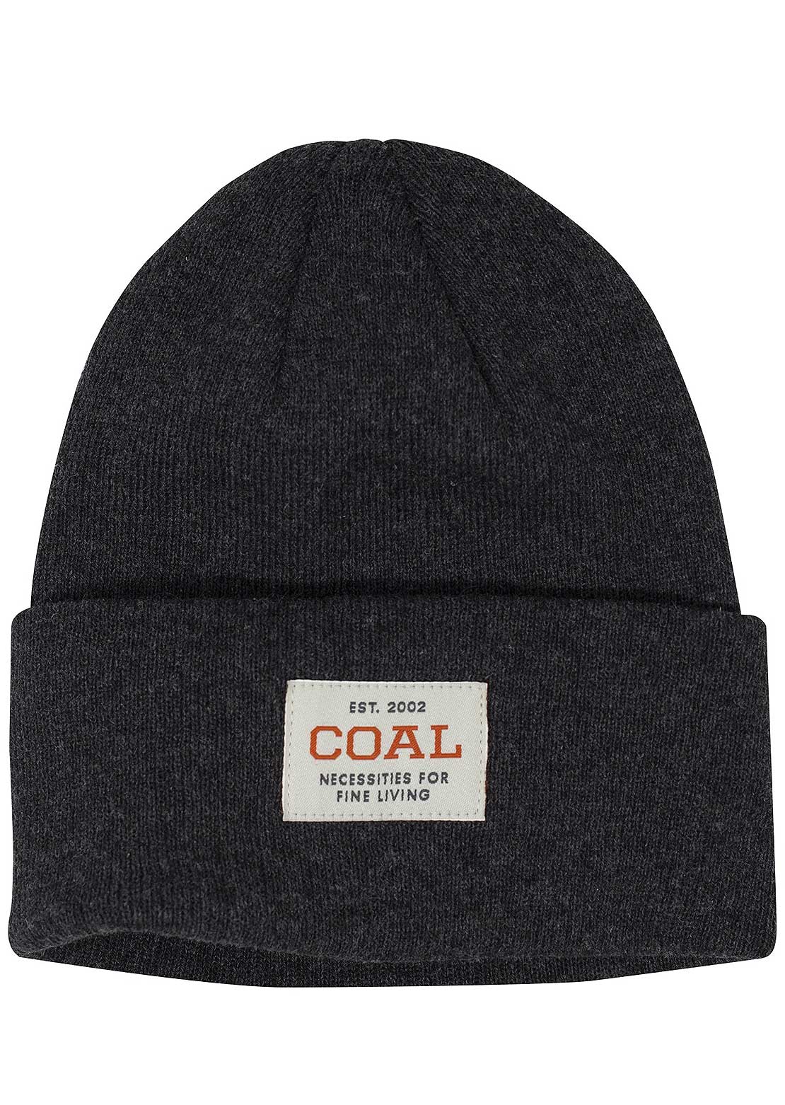 Coal The Uniform Recycled Beanie Heather Black