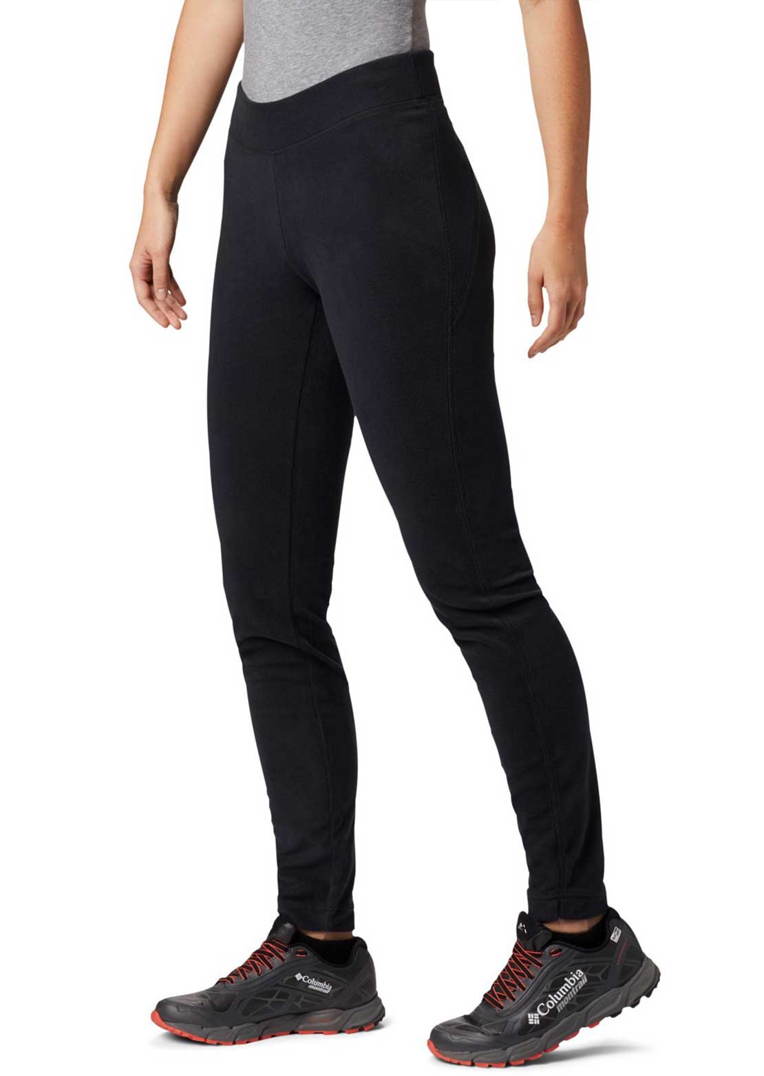 Columbia Fleece Pants Womens Medium M Artic Air Fleece Pant in Black  Pockets New | eBay