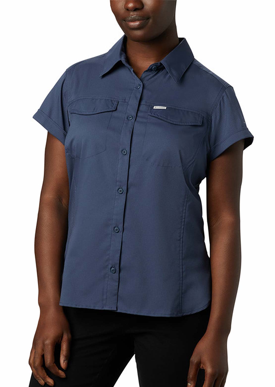 Columbia Women&#39;s Silver Ridge Lite Button Up Shirt Nocturnal
