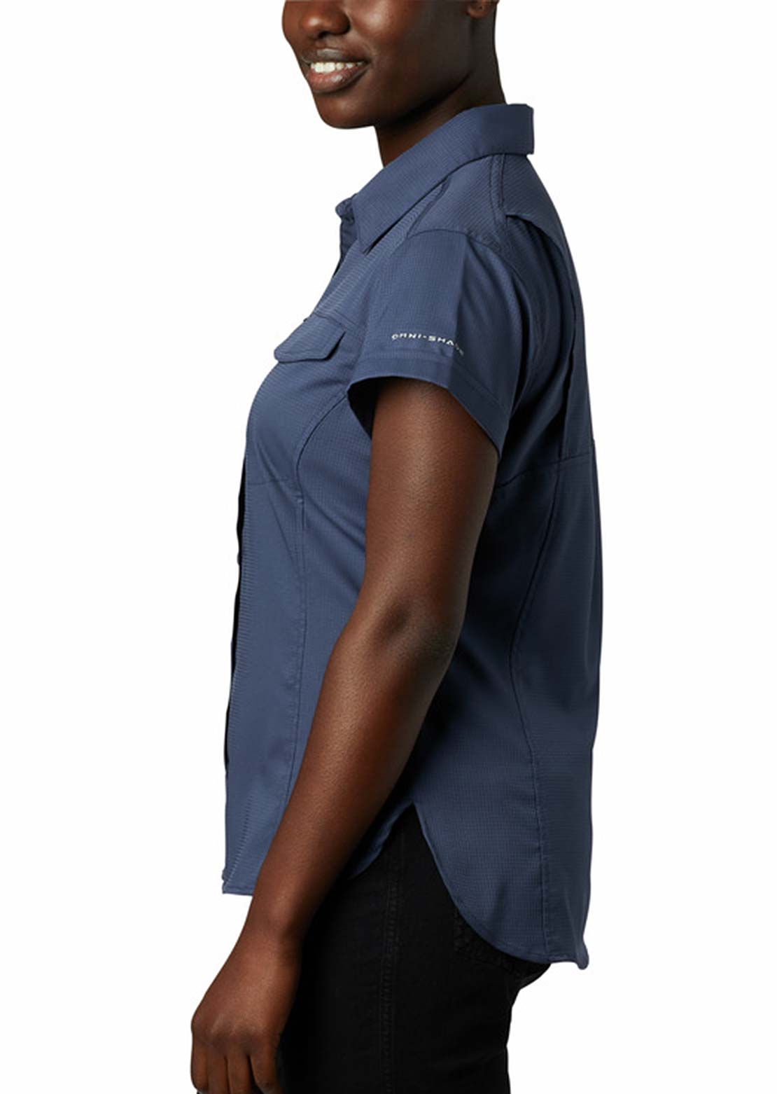 Columbia Women&#39;s Silver Ridge Lite Button Up Shirt Nocturnal