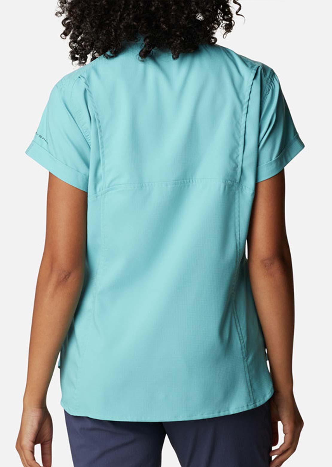 Columbia Women&#39;s Silver Ridge Lite Button Up Shirt Sea Wave
