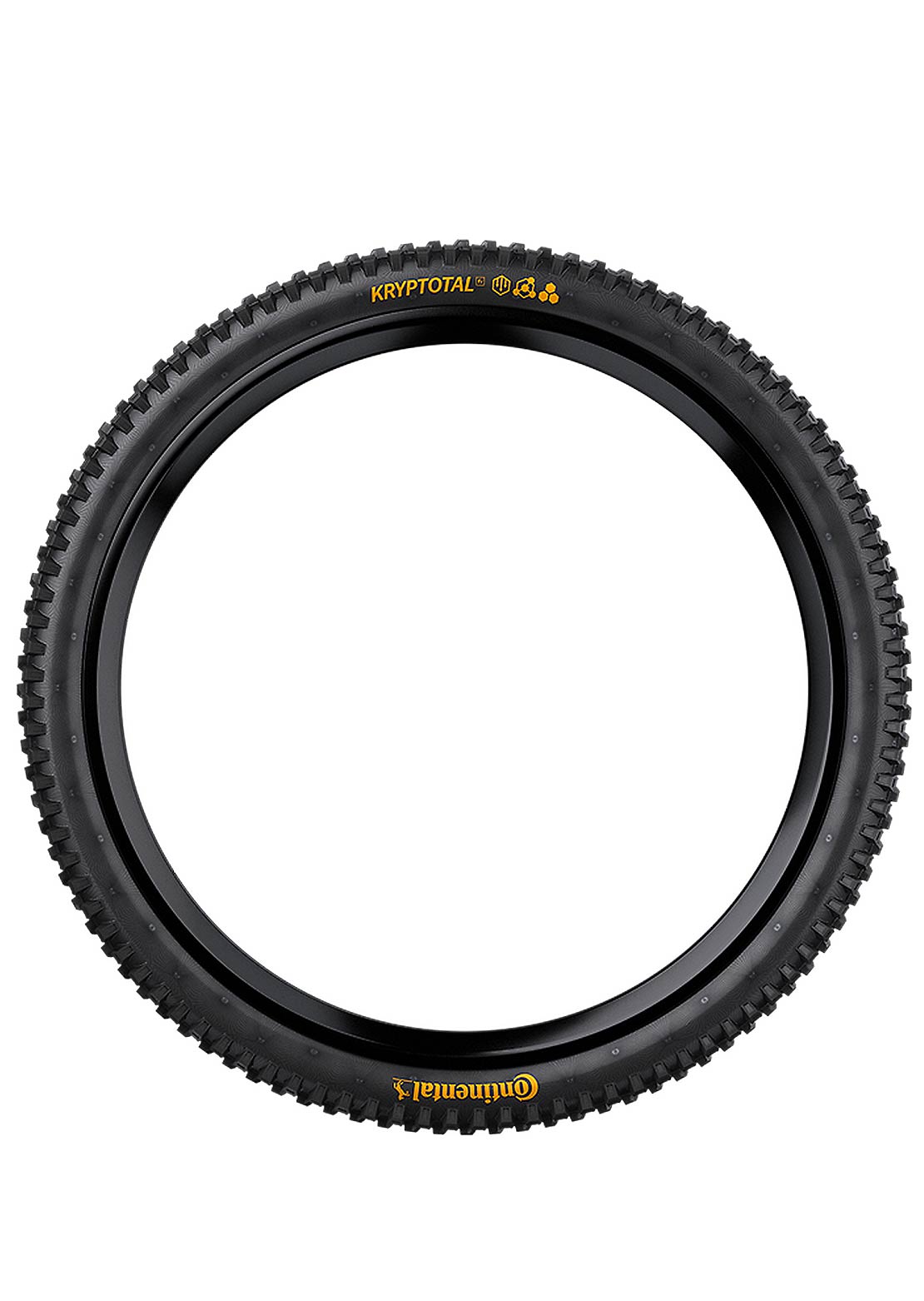 Continental Kryptotal-F DH Casing SuperSoft Folding Mountain Bike Tire - 27.5&quot; x 2.4&quot;
