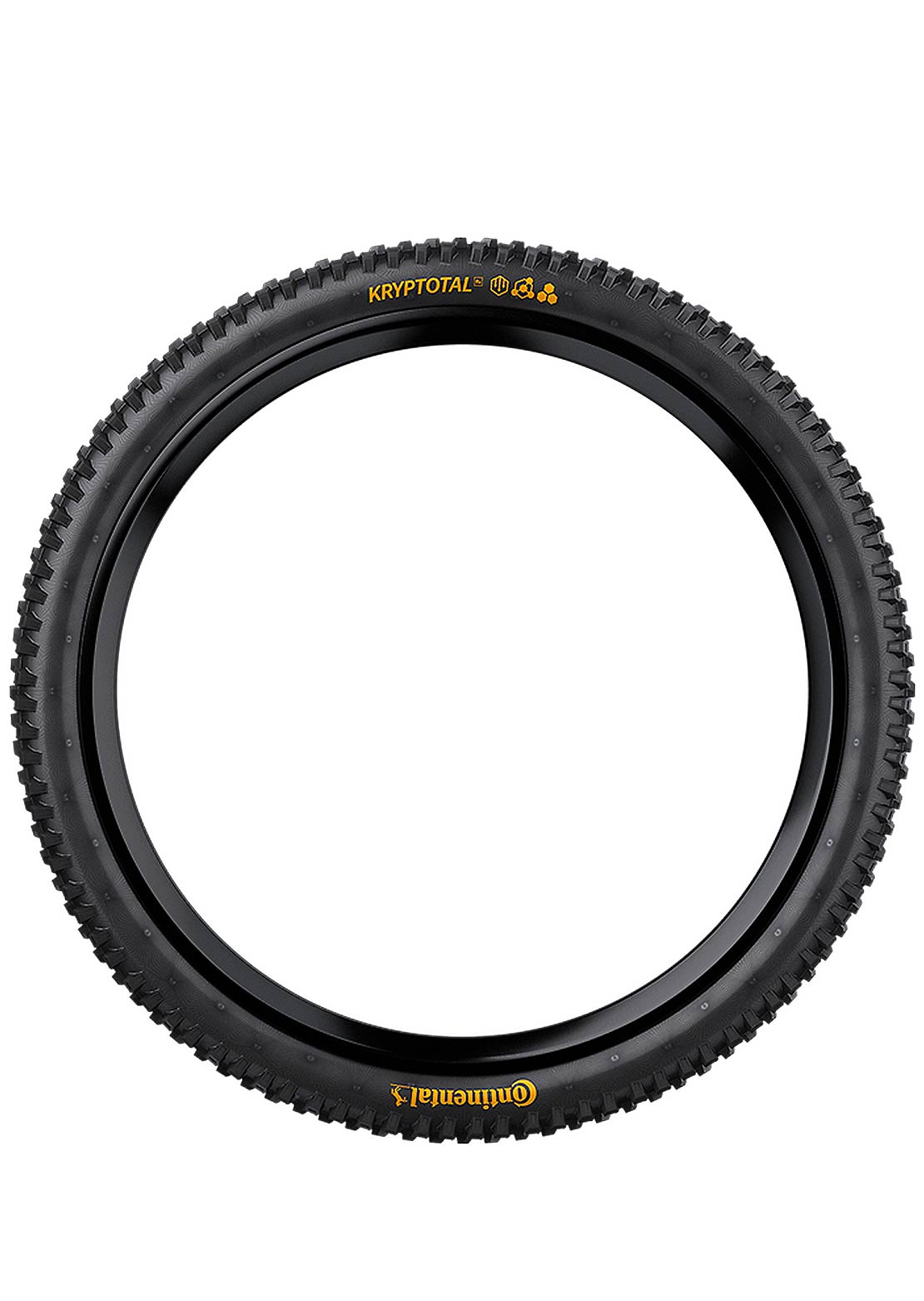 Continental Kryptotal-R DH Casing SuperSoft Folding Moutnain Bike Tires - 27.5&quot; X 2.4&quot; Black
