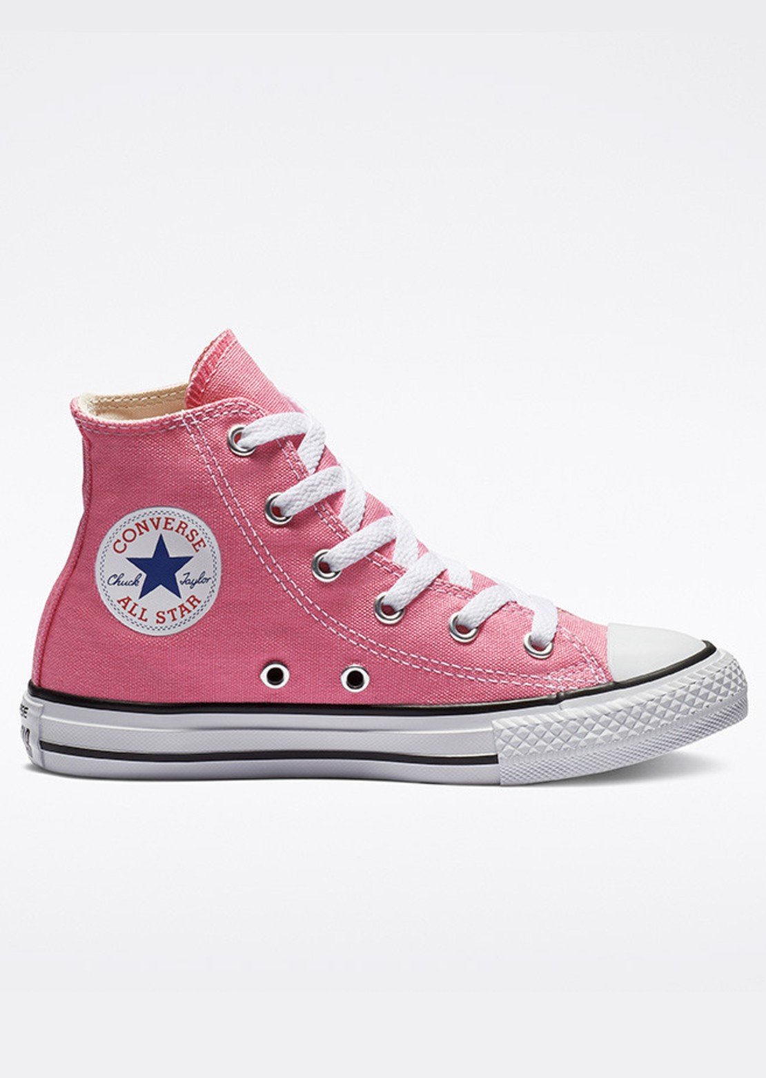 Converse Junior Chuck Taylor All Star HI Shoes Pink