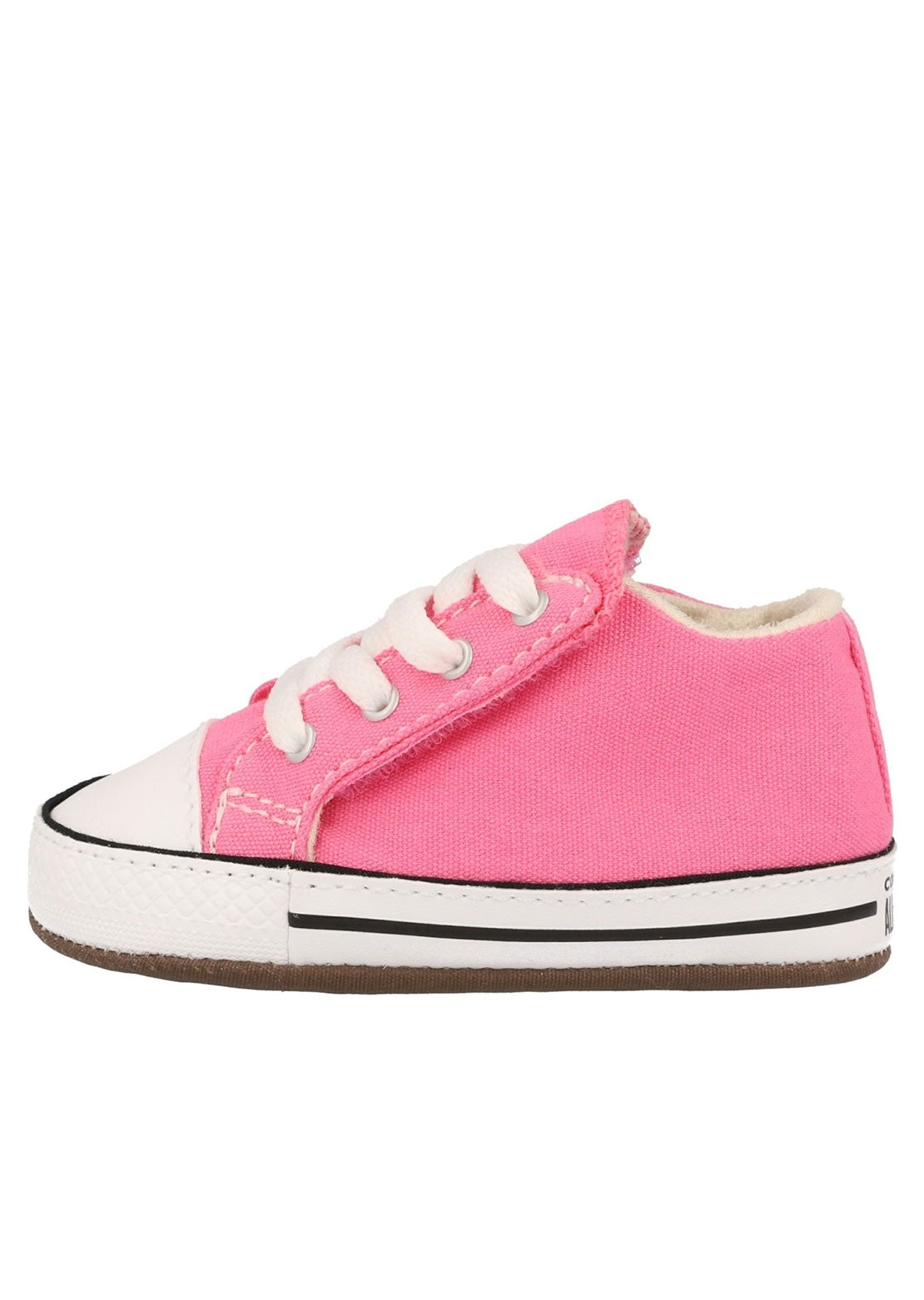 Converse Junior Infant Chuck Taylor All Star Cribster Canvas Shoes Pink/Natural Ivory/White