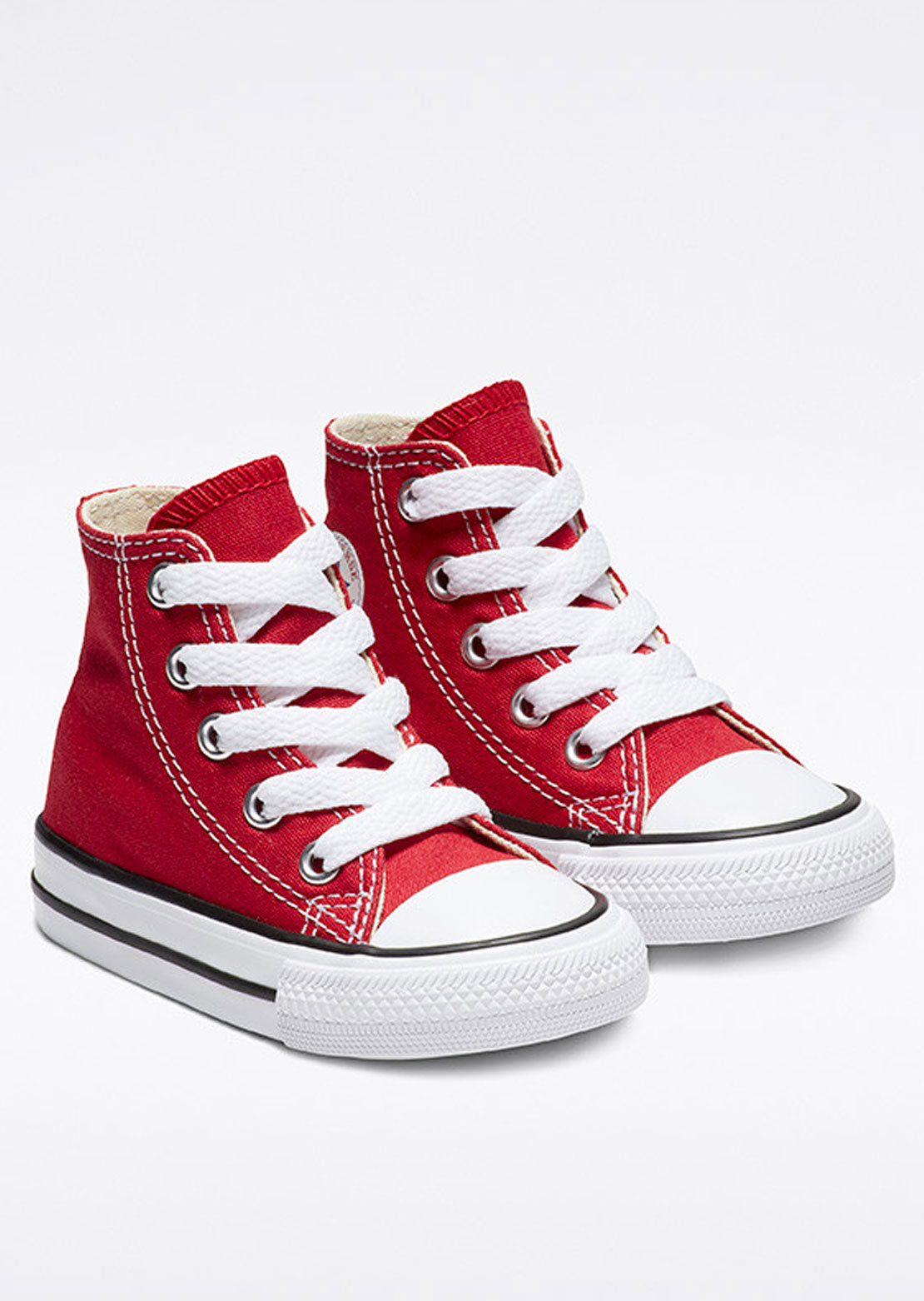 Converse Toddler Chuck Taylor Hi Top Shoes Red