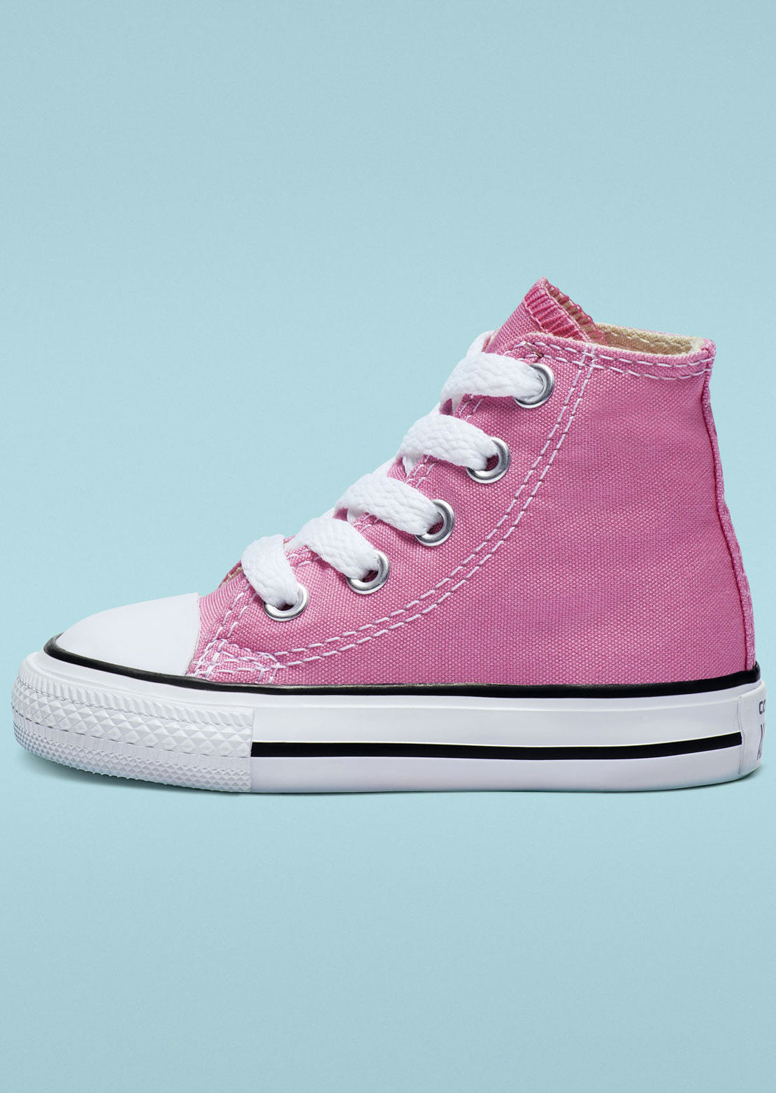 Converse Toddler Chuck Taylor Hi Top Shoes Pink