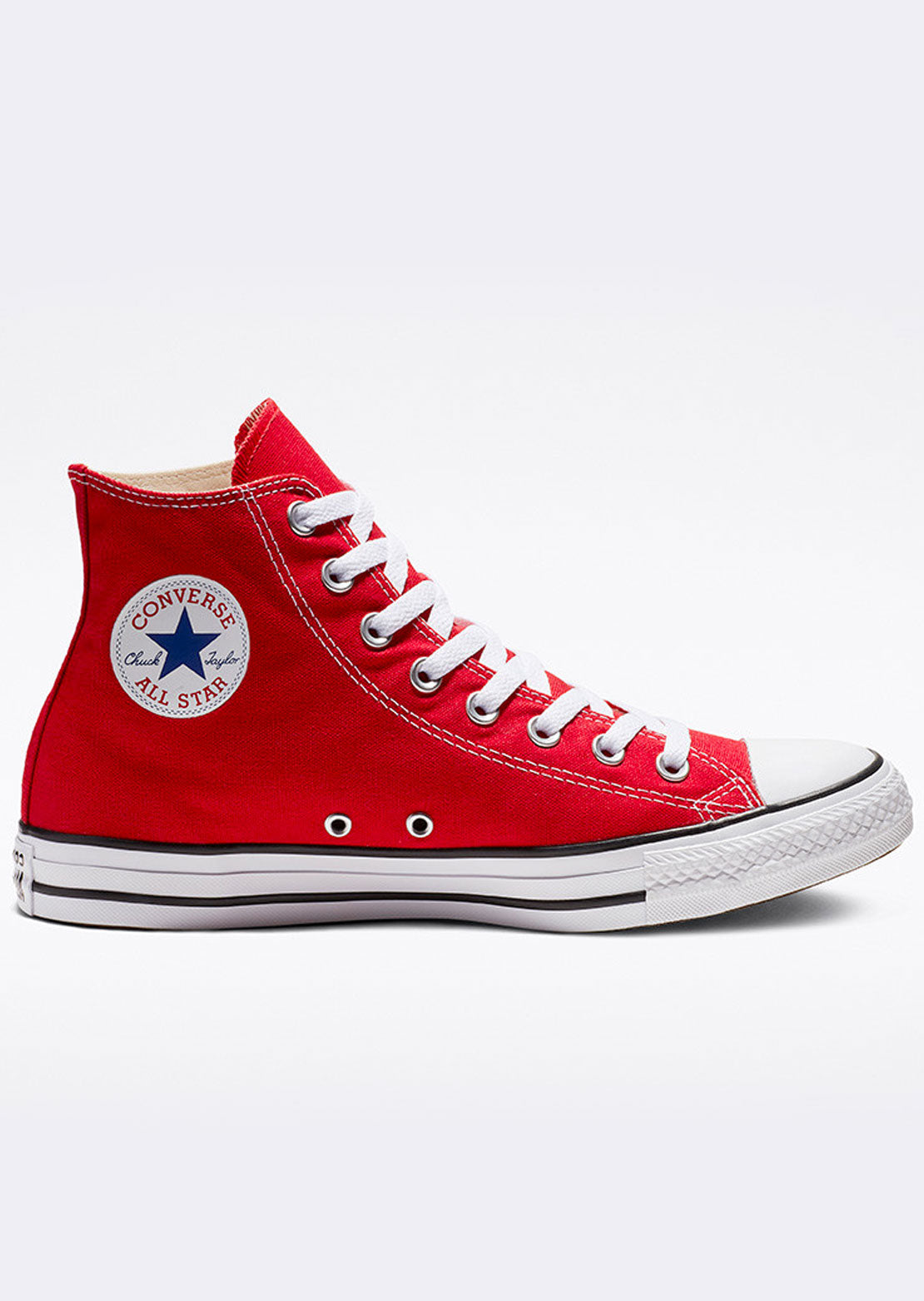 Converse Unisex Chuck Taylor All Star Hi Top Shoes Red