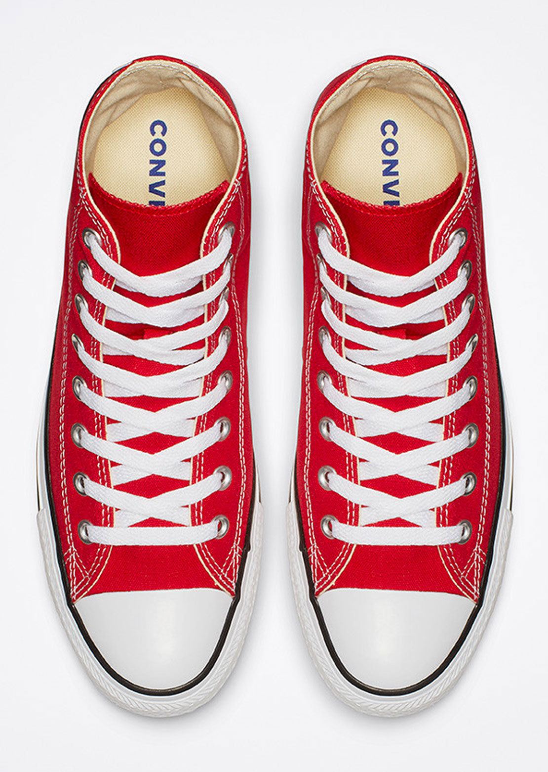 Converse Unisex Chuck Taylor All Star Hi Top Shoes Red