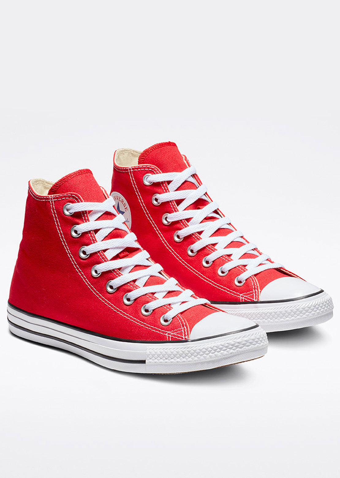 Converse Unisex Chuck Taylor All Star Hi Top Shoes Red