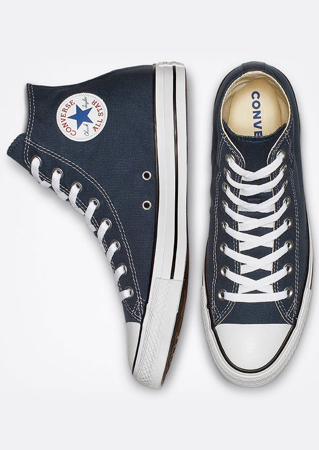 Converse Unisex Chuck Taylor All Star Hi Top Shoes Navy