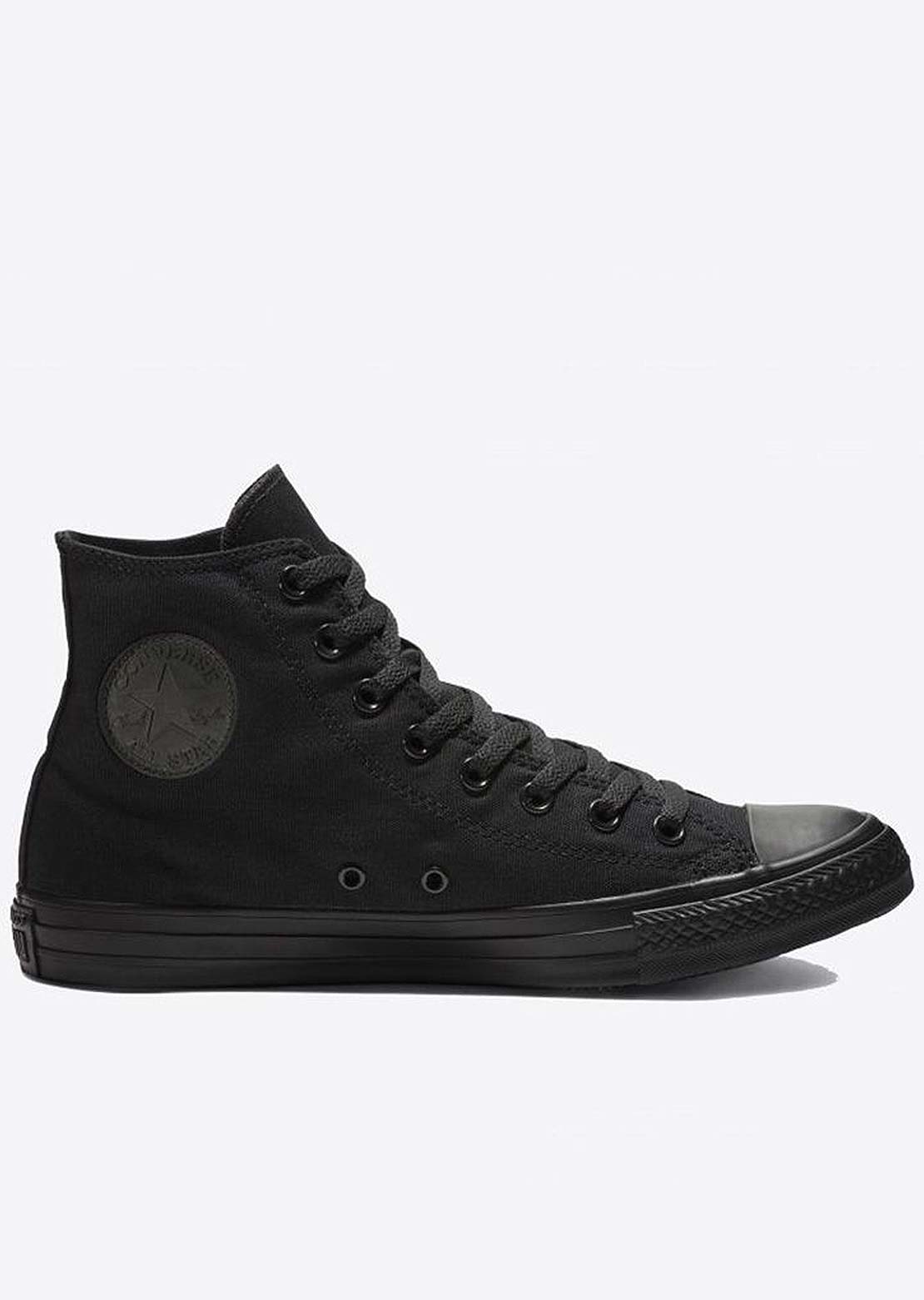 Converse Unisex Chuck Taylor All Star High-Top Shoes Black Monochrome