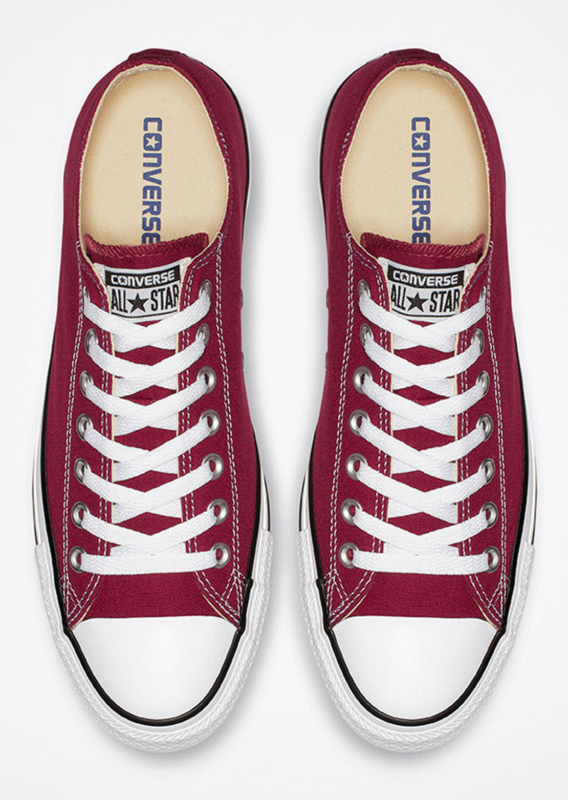 Converse Unisex Chuck Taylor All Star Low Top Shoes Maroon