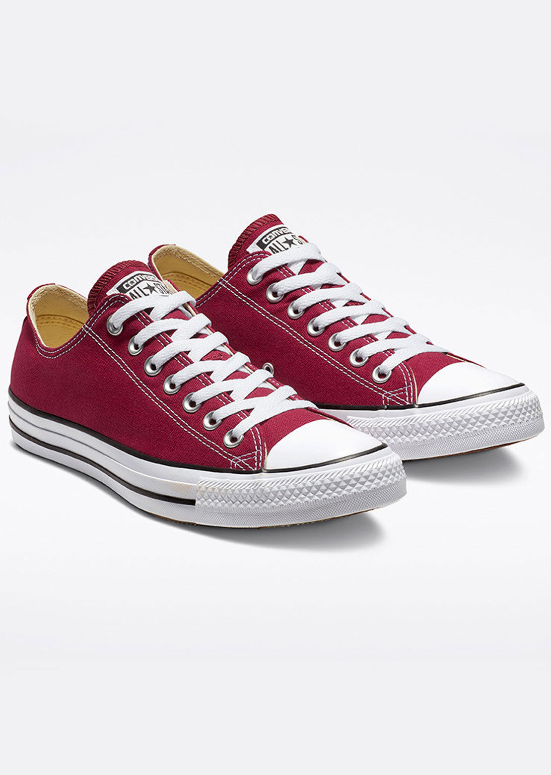 Converse Unisex Chuck Taylor All Star Low Top Shoes Maroon