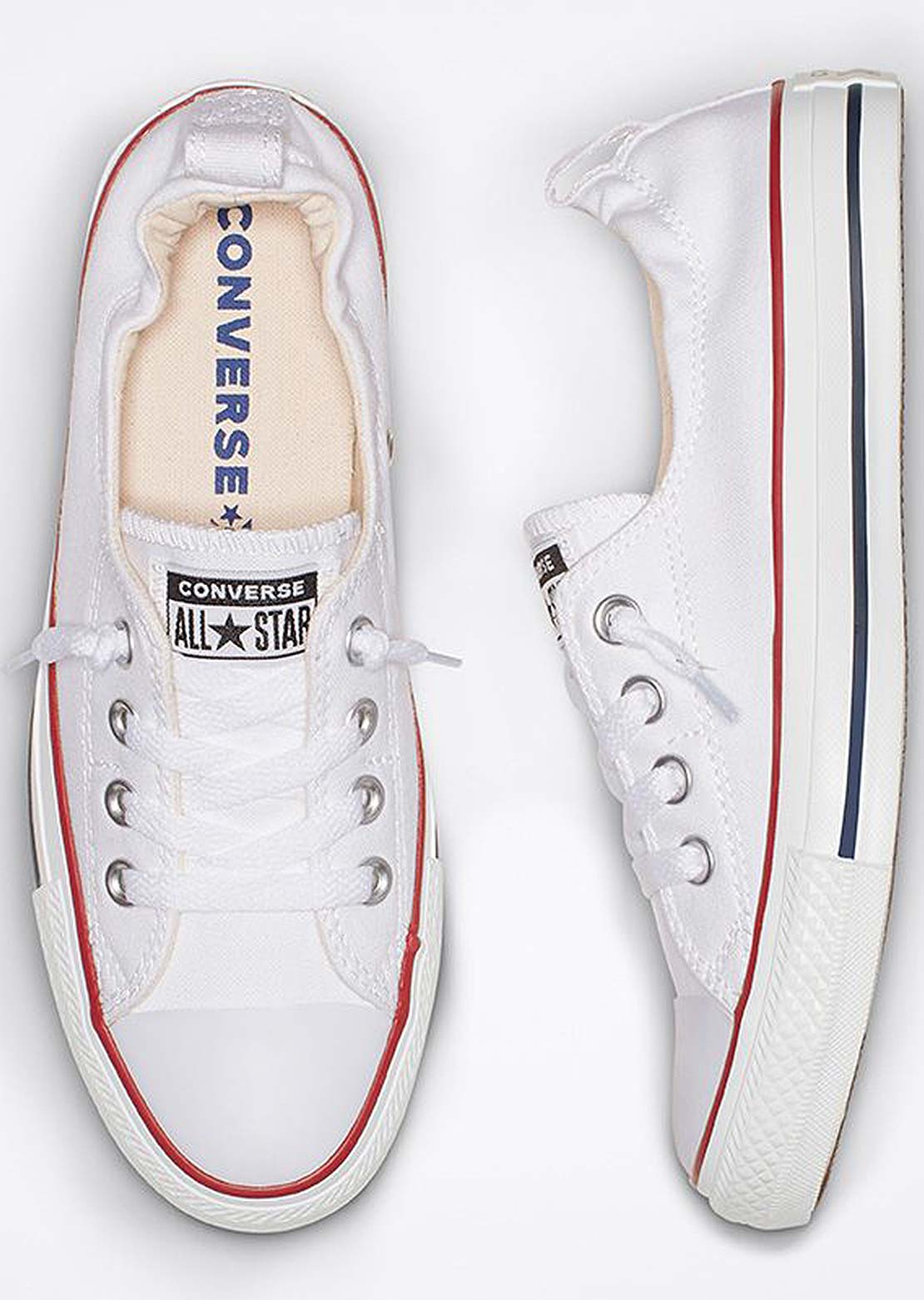 Converse Women Chuck Taylor All Star Shoreline Slip-On Shoes White