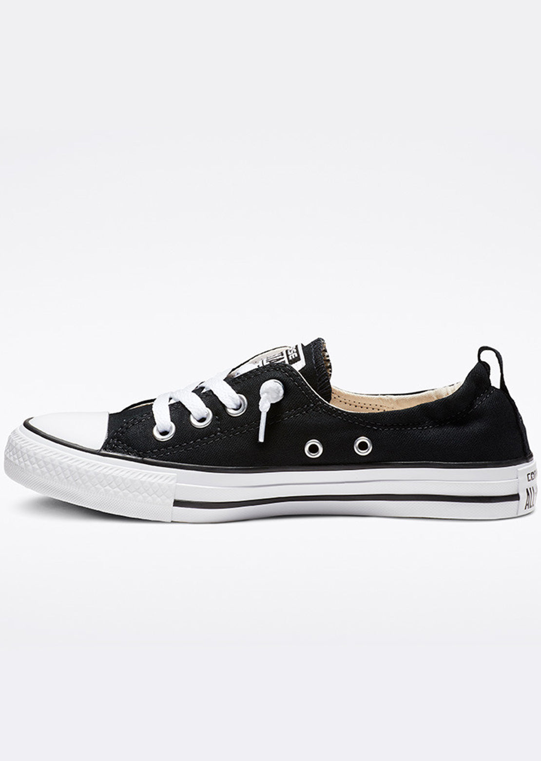 Converse Women&#39;s Chuck Taylor All Star Shoreline Slip-On Shoes Black