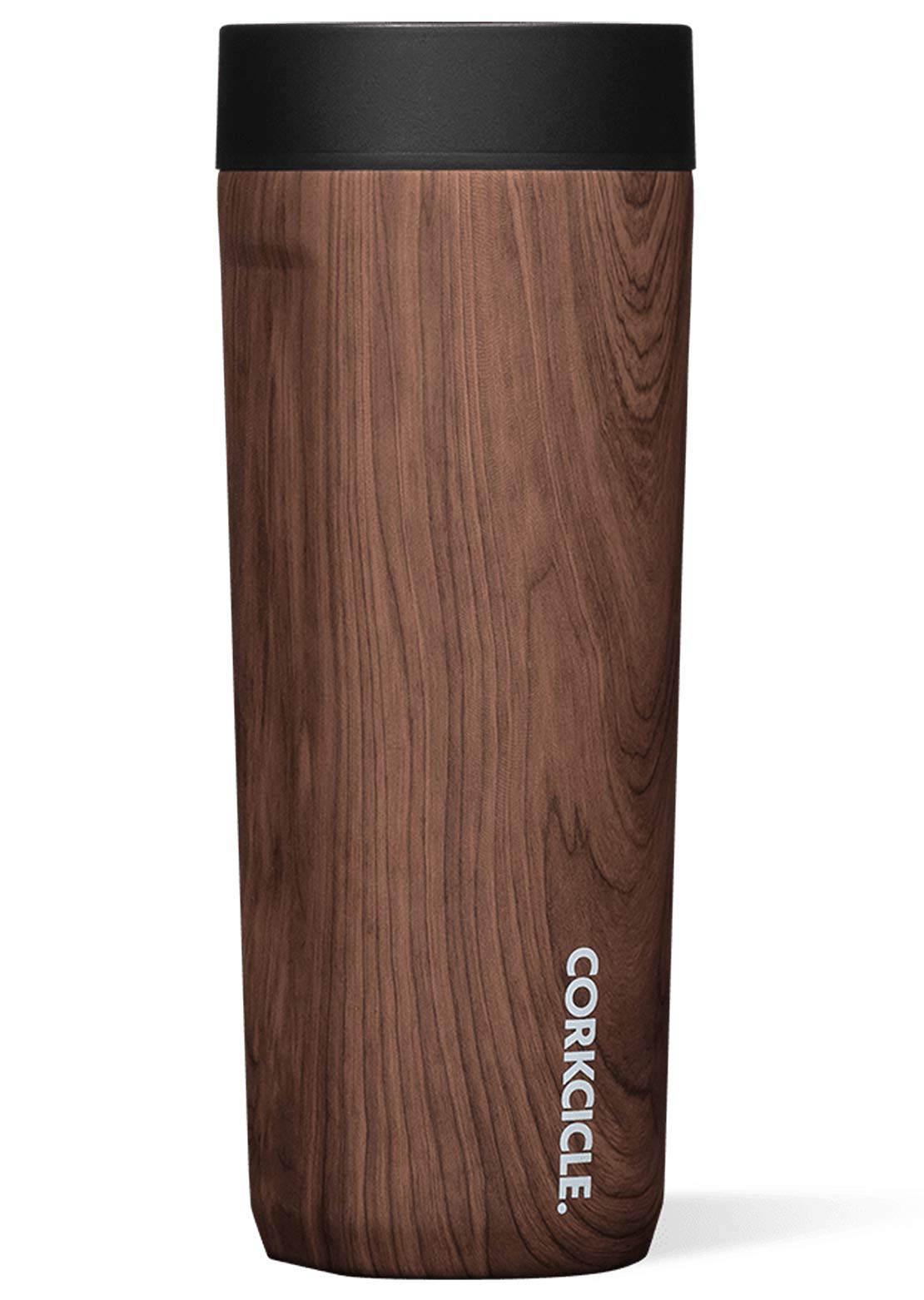 Corkcicle 17 OZ Commuter Cup Walnut Wood