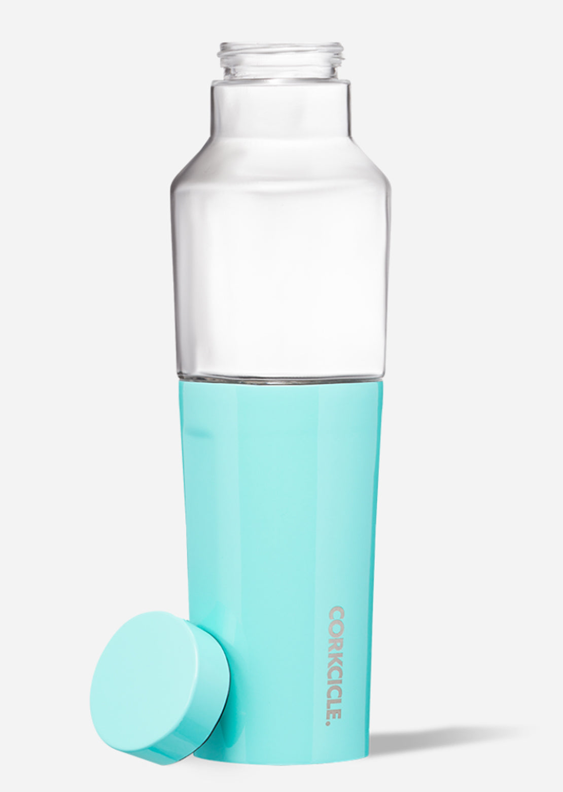 Corkcicle 20 Oz Hybrid Canteen Bottle Gloss Turquoise