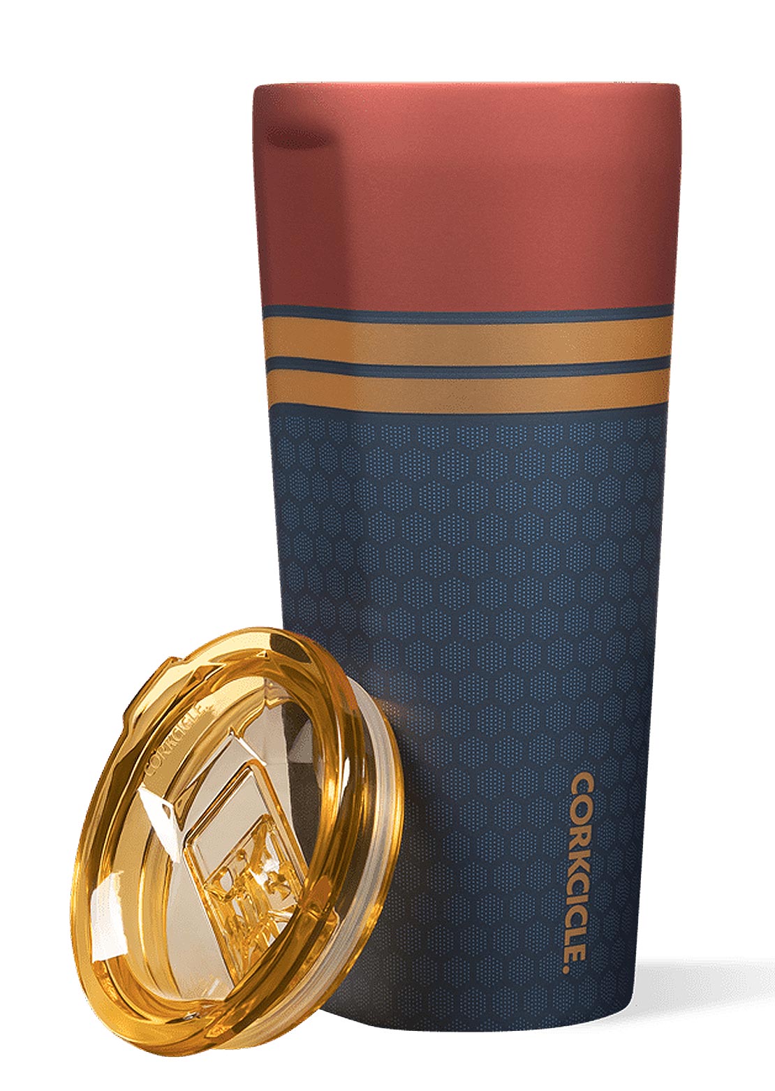 Corkcicle X Marvel 24 Oz Tumbler Captain Marvel