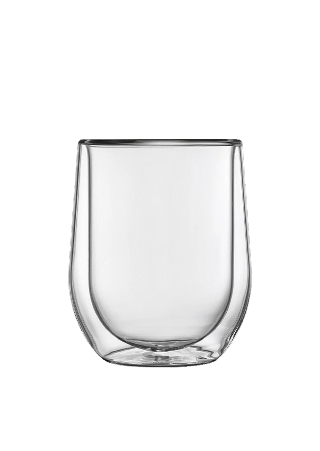 Corkcicle 2 Pack Stemless Glass Clear