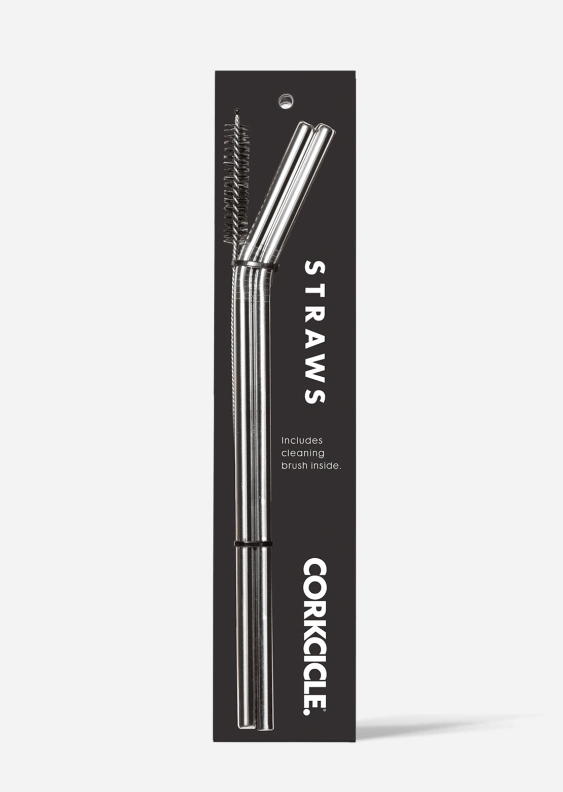 Corkcicle Tumbler Straws 2-Pack Clear