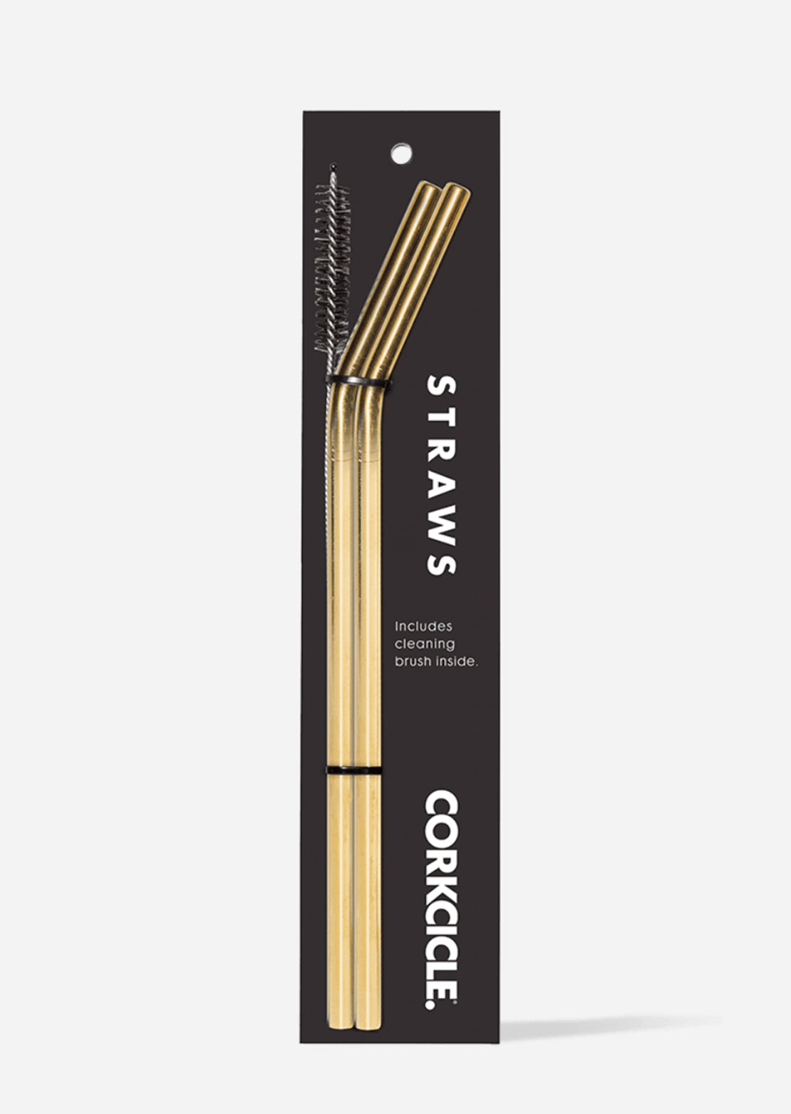 Corkcicle Tumbler Straws 2-Pack Gold