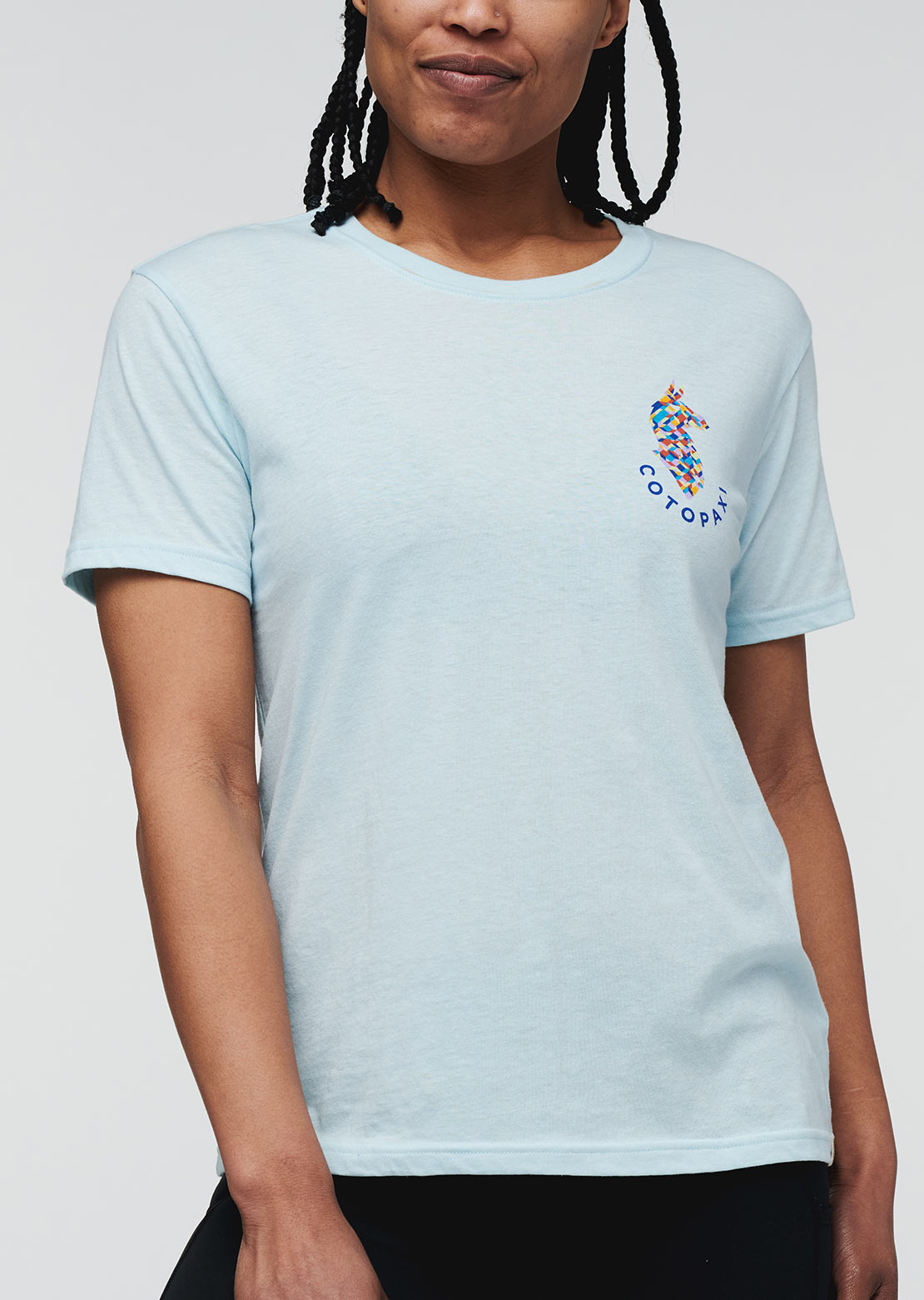 Cotopaxi Women&#39;s Llama Lover T-Shirt Ice