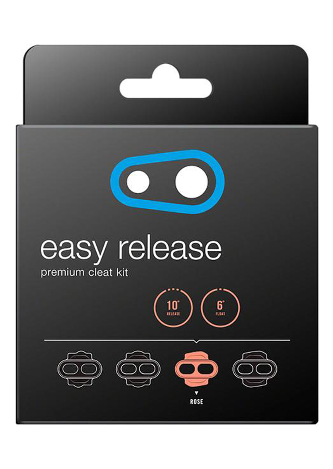 Crank Brothers Easy Release Cleat Kit - 6 Degree Float Rose