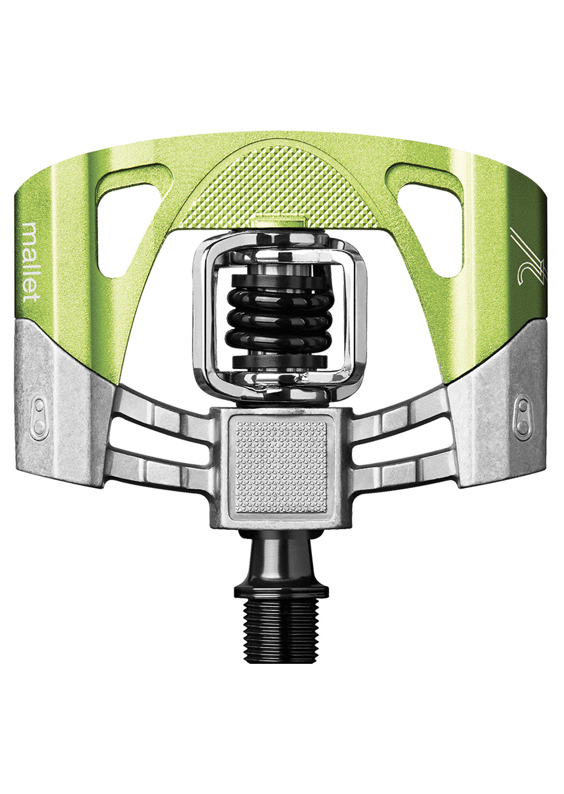 Crank Brothers Mallet 2 Mountain Bike Pedals Green/Green Spring