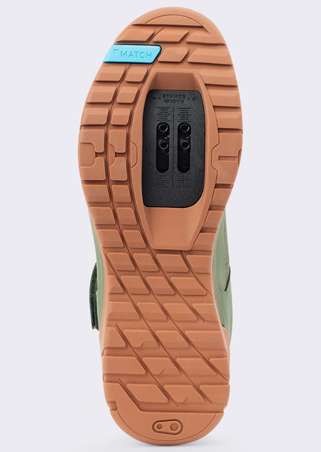 Crank Brothers Mallet E Speedlace Clip Mountain Bike Shoes Green/Blue/Gum MES05443A