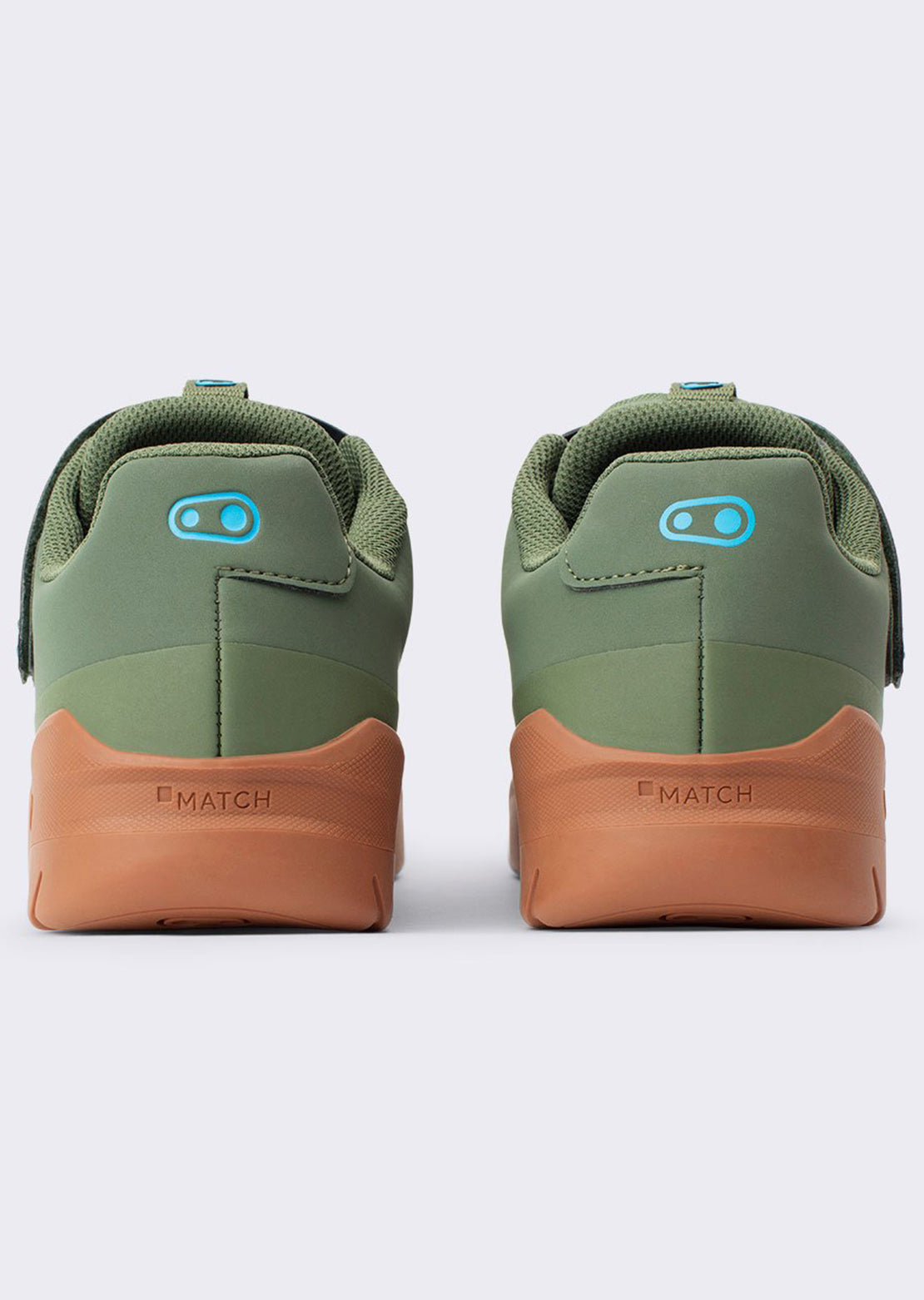 Crank Brothers Mallet E Speedlace Clip Mountain Bike Shoes Green/Blue/Gum MES05443A