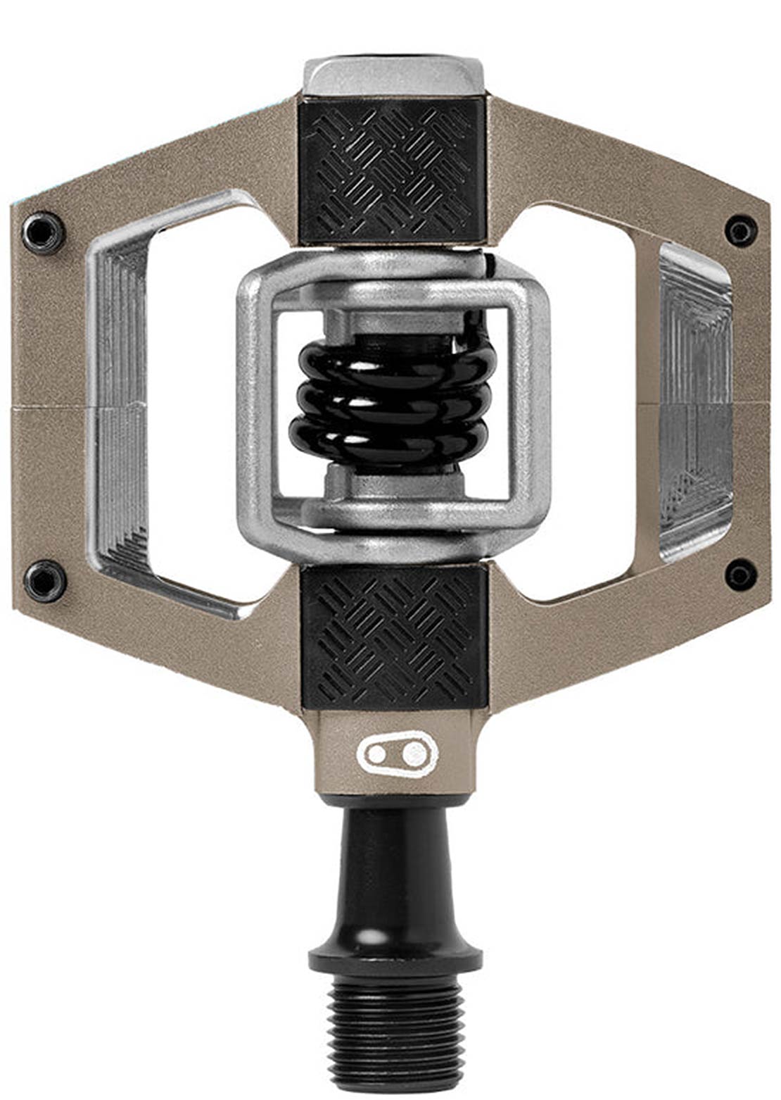 Crank Brothers Mallet Trail Mountain Bike Pedals Champagne/Black Spring