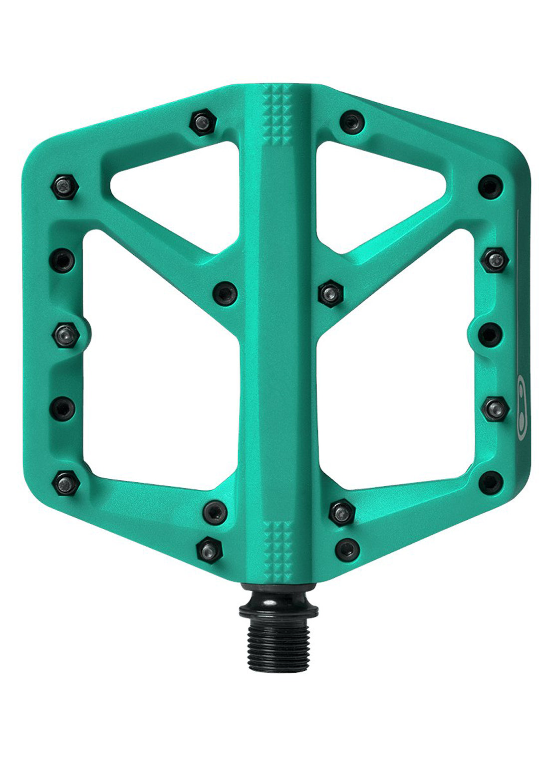Crank Brothers Stamp 1 Large Mountain Bike Pedals Turquoise