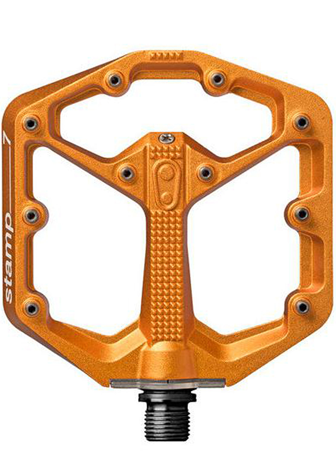 Crank Brothers Stamp 7 Small Mountain Bike Pedals Orange