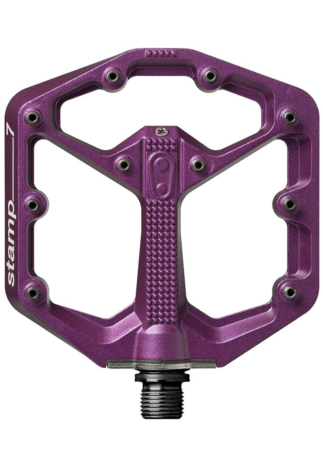 Crank Brothers Stamp 7 Small Mountain Bike Pedals Purple