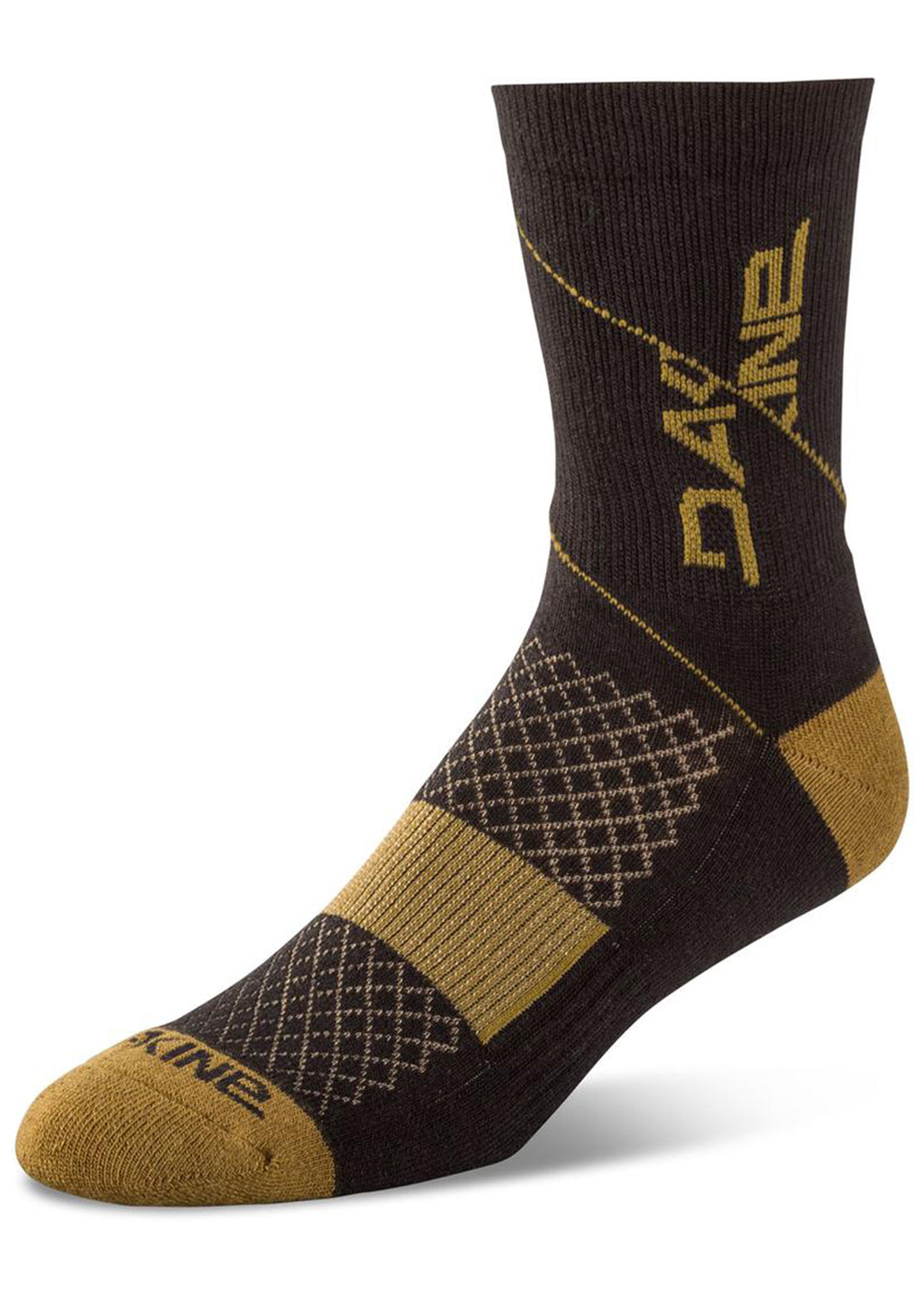 Dakine Berm Crew Socks Black/Tan