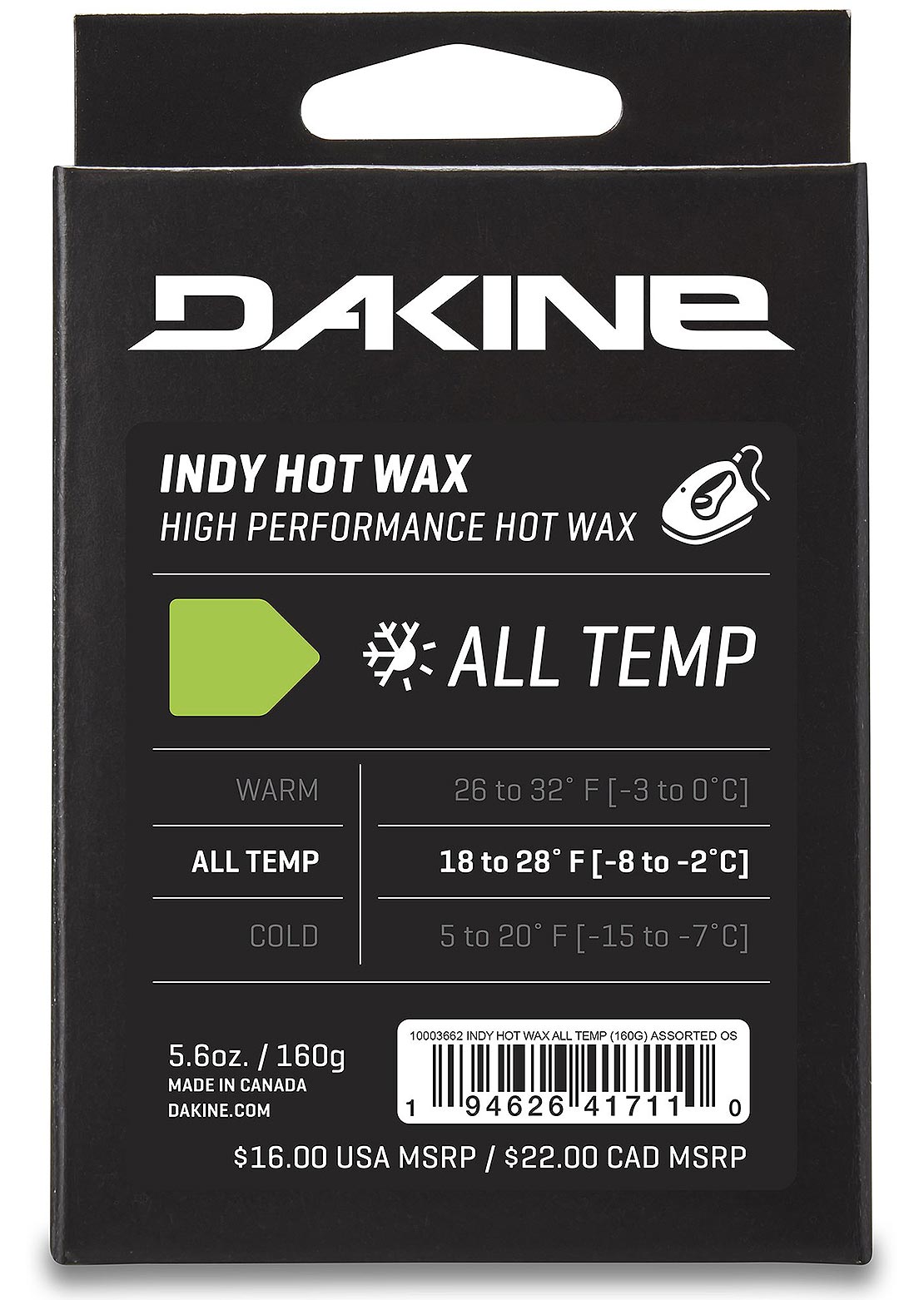 Dakine Indy Hot Wax - All Temp