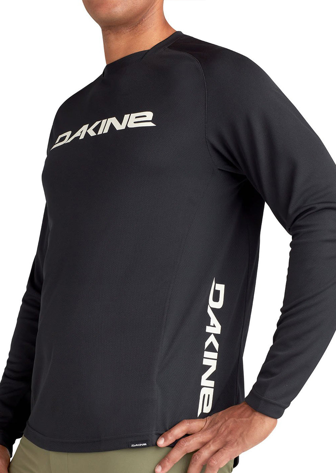 Dakine Men's Thrillium Longsleeve Bike Jersey Black