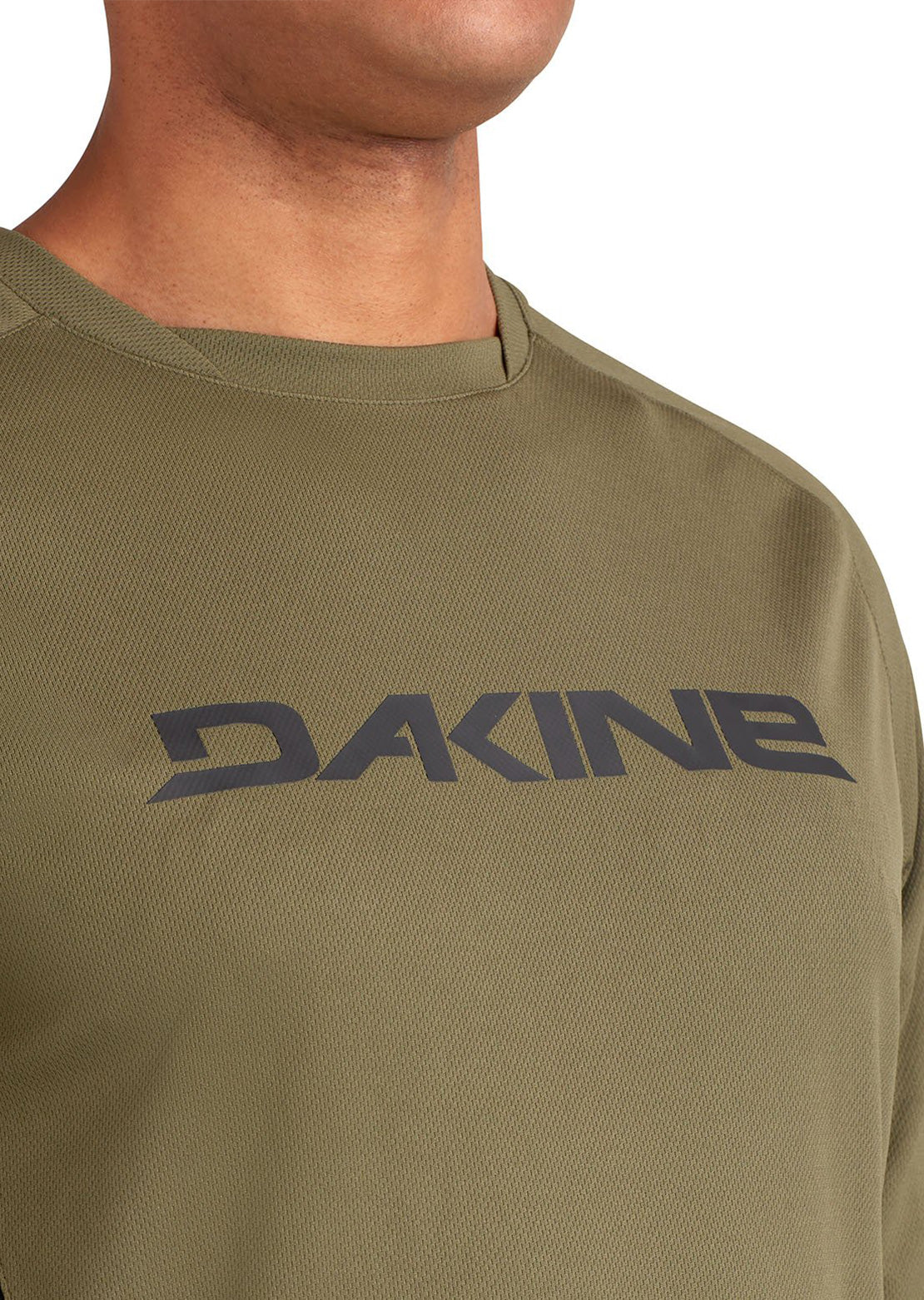 Dakine Men's Thrillium Longsleeve Bike Jersey Olive