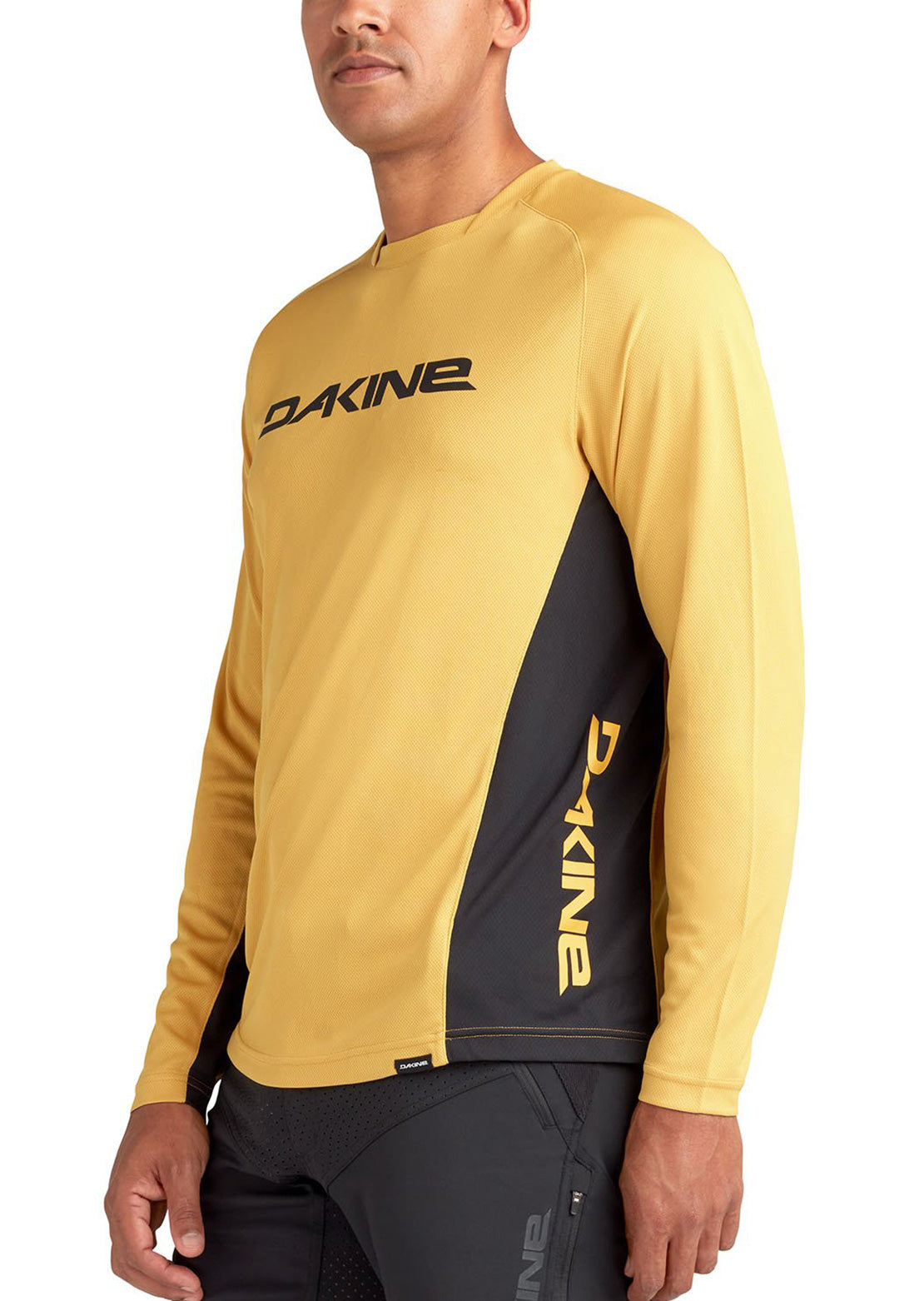 Dakine Men's Thrillium Longsleeve Bike Jersey Solstice Gold