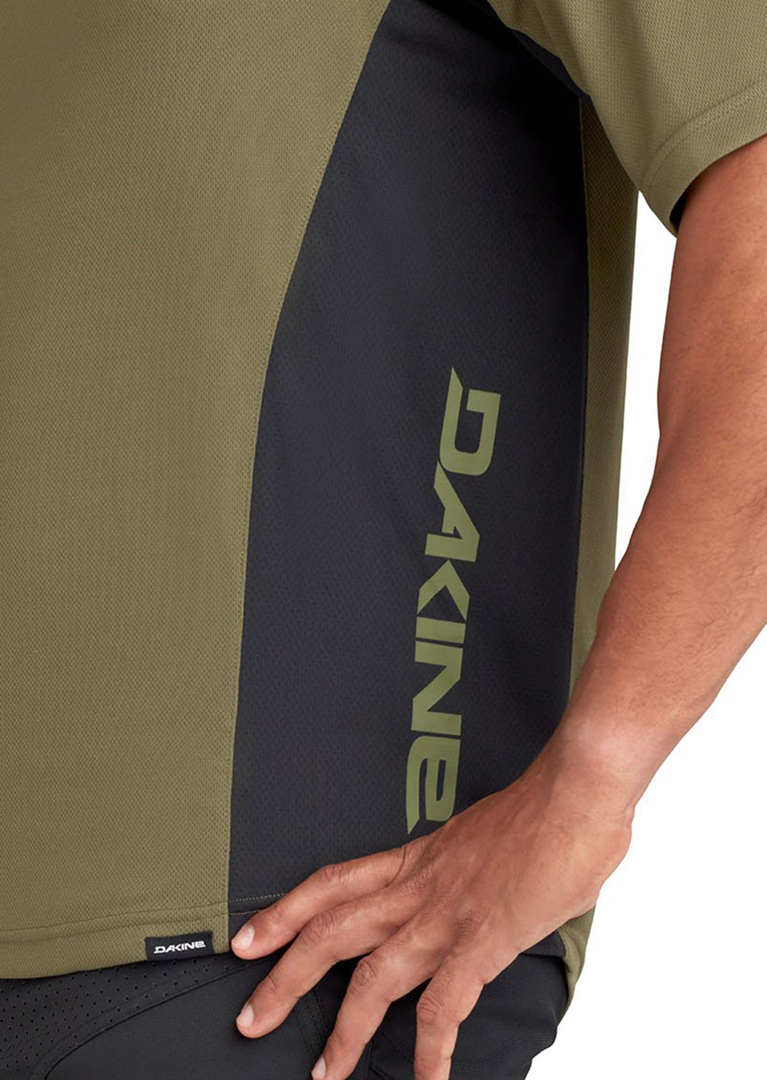 Dakine Men&#39;s Thrillium Shortsleeve Bike Jersey Olive