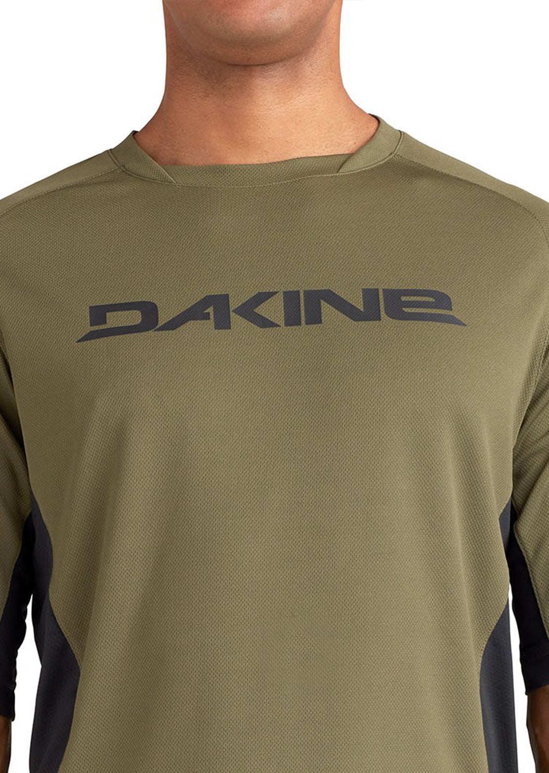 Dakine Men&#39;s Thrillium Shortsleeve Bike Jersey Olive