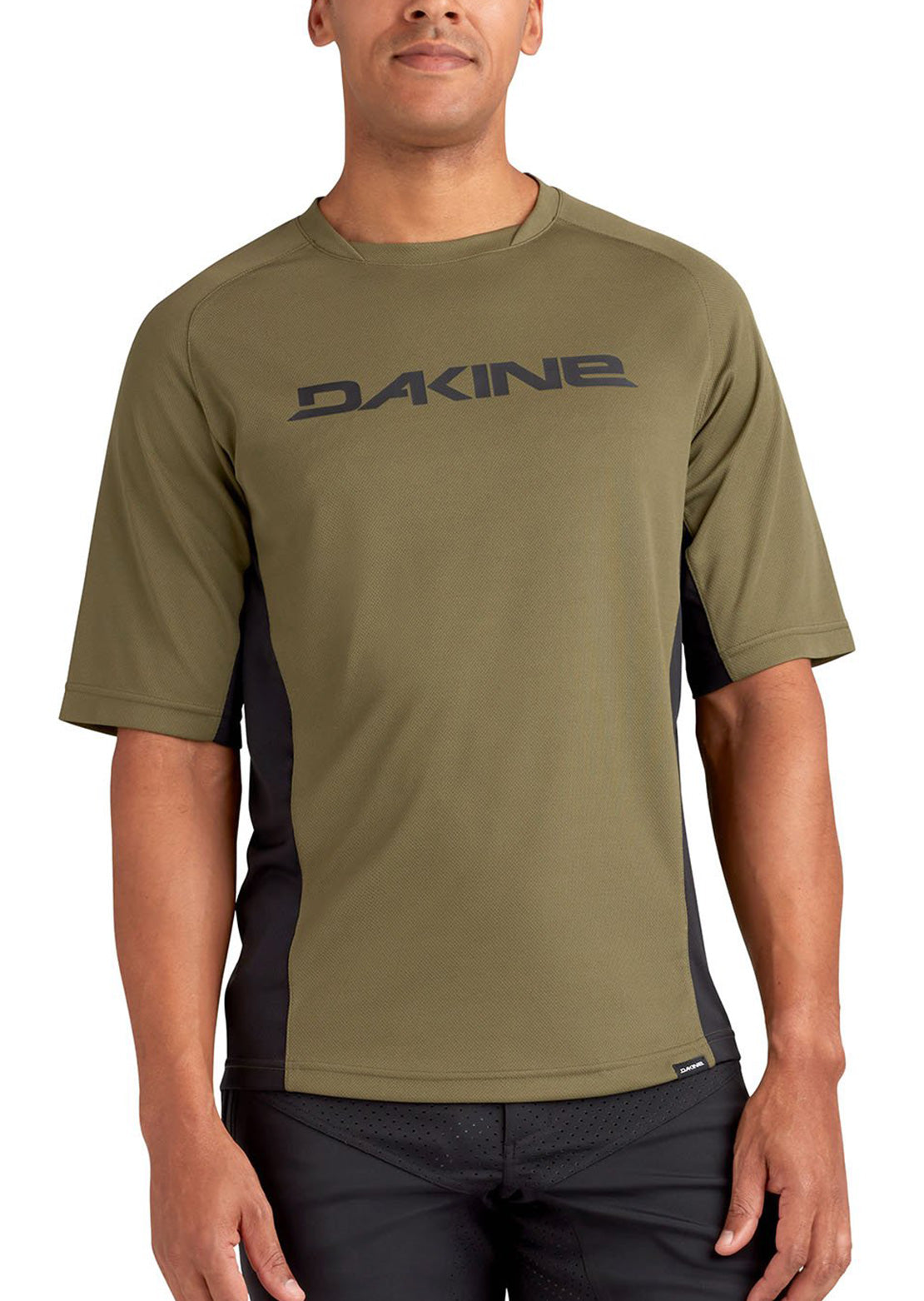 Dakine Men&#39;s Thrillium Shortsleeve Bike Jersey Olive