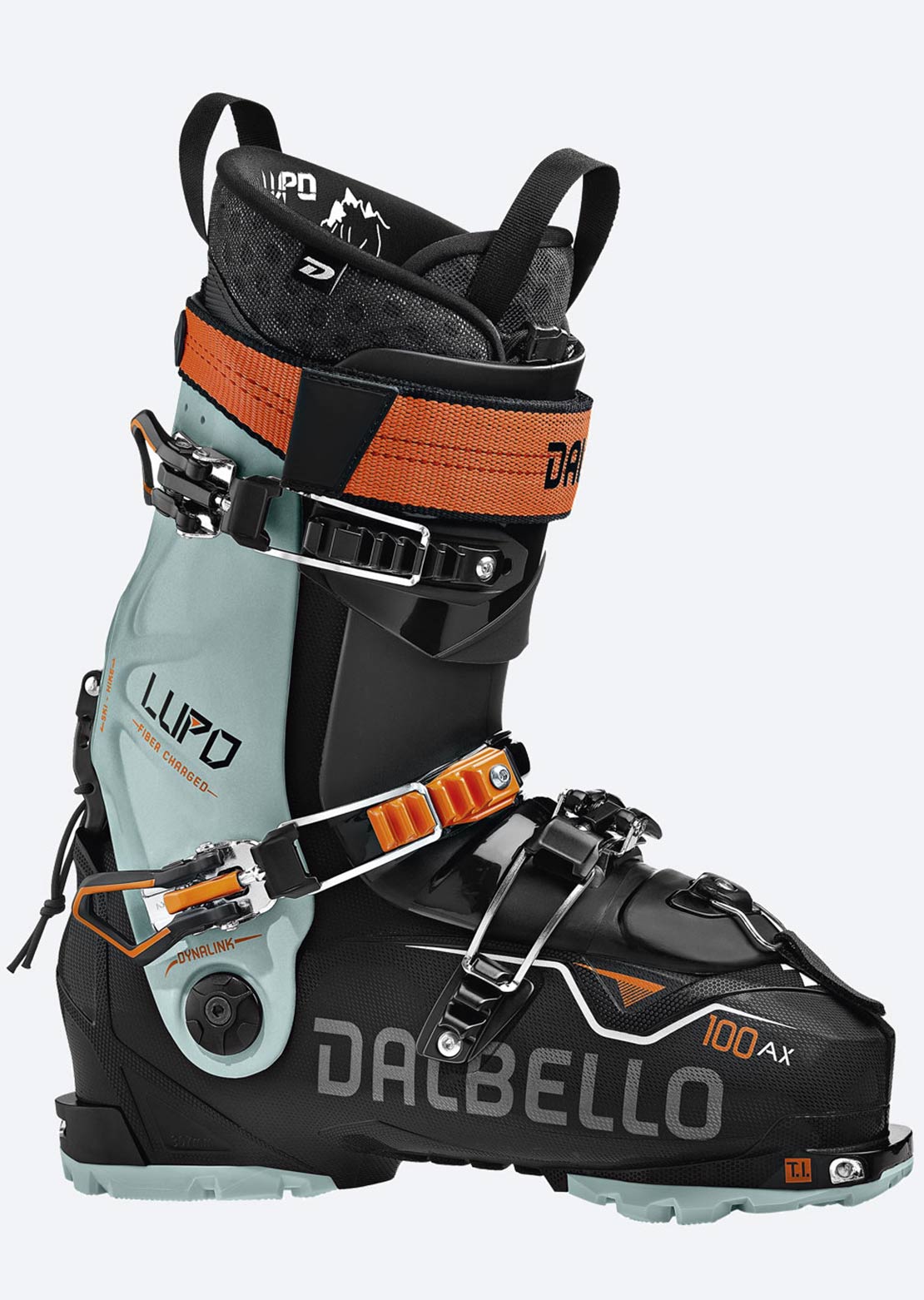 Dalbello Men&#39;s Lupo AX 100 Ski Boots Black/Pale