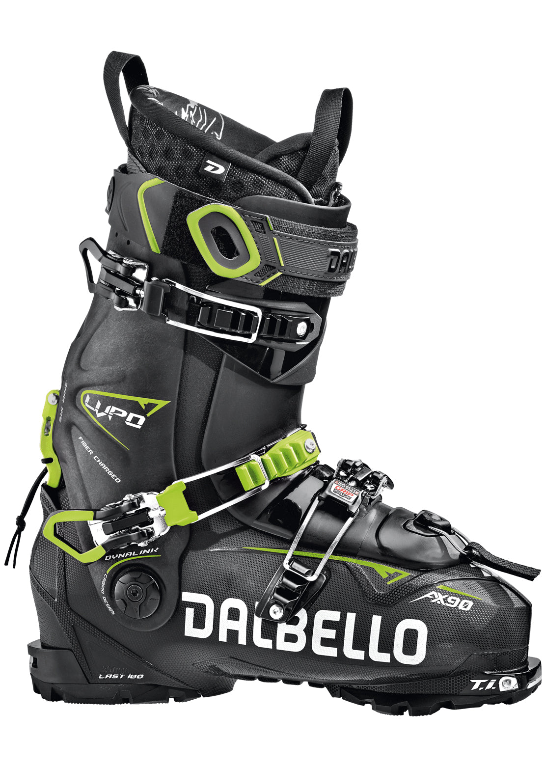 Dalbello Men&#39;s Lupo AX 90 Ski Boots Black/Black