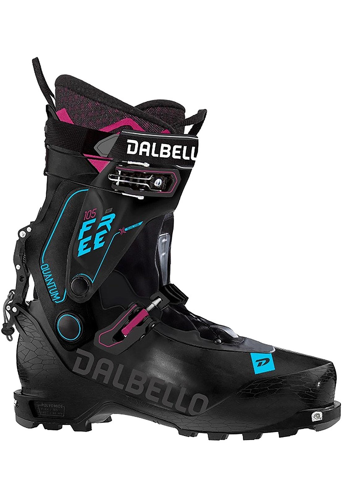 Dalbello Women&#39;s Quantum Free 105 Ski Boots Black/Black