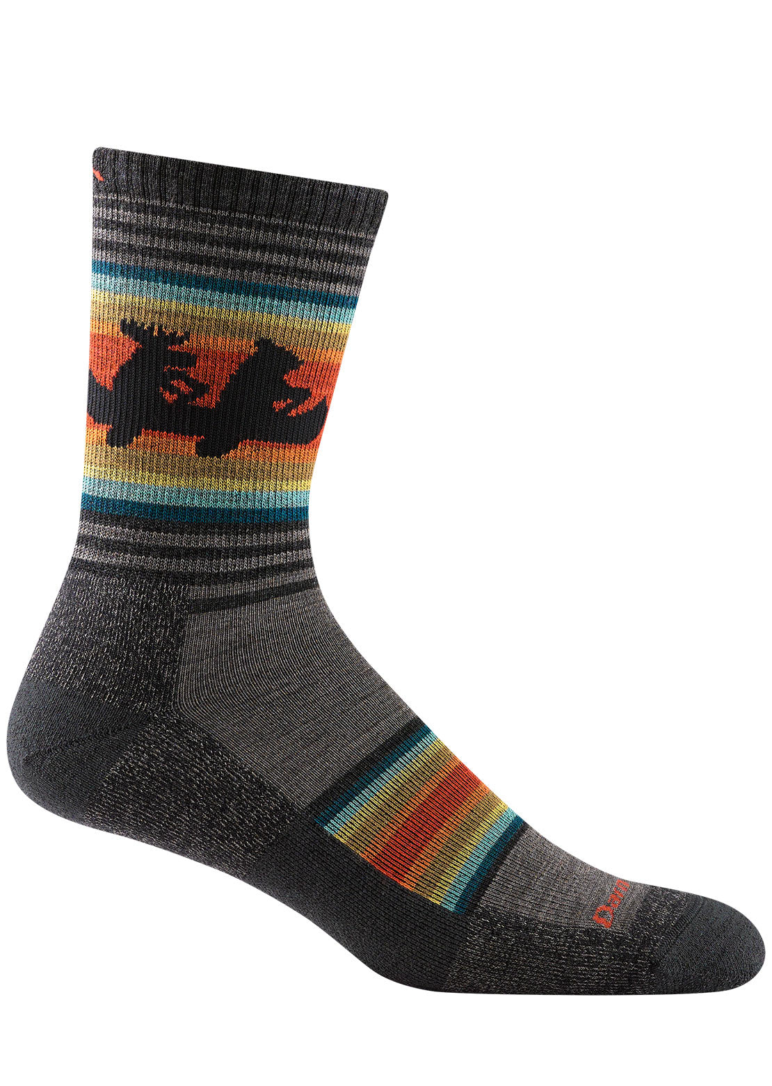 Darn Tough Men&#39;s Willoughby Micro Crew Socks Taupe